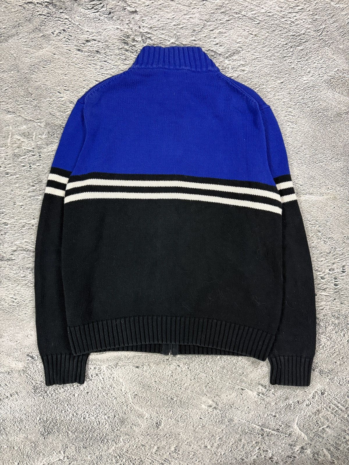 Ralph Lauren Chief Keef Polo Ralph Lauren zip sweater blue black Big Pony Size US M / EU 48-50 / 2 - 7 Thumbnail