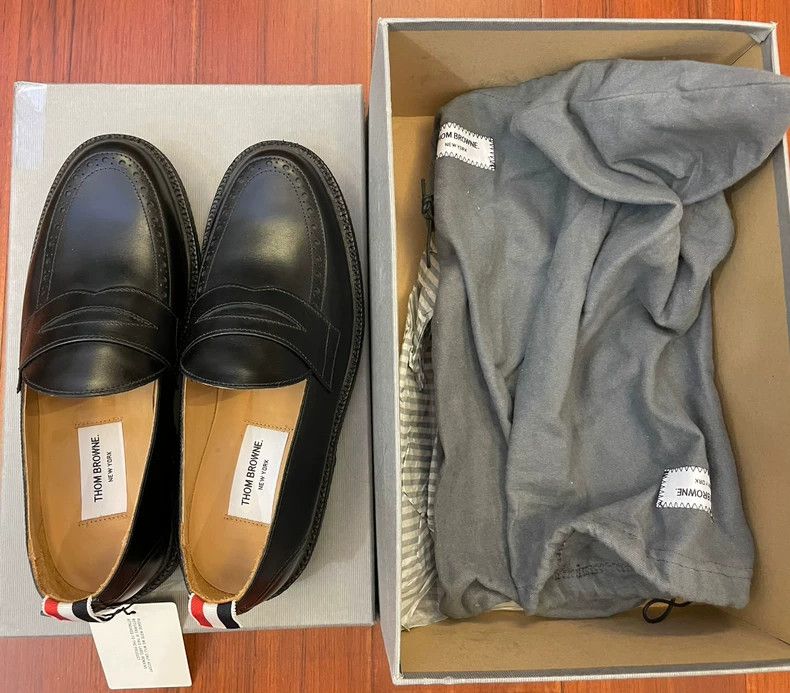 Thom Browne Thom Browne Black raw rubber sole loafers Size US 8.5 / EU 41-42 - 7 Thumbnail