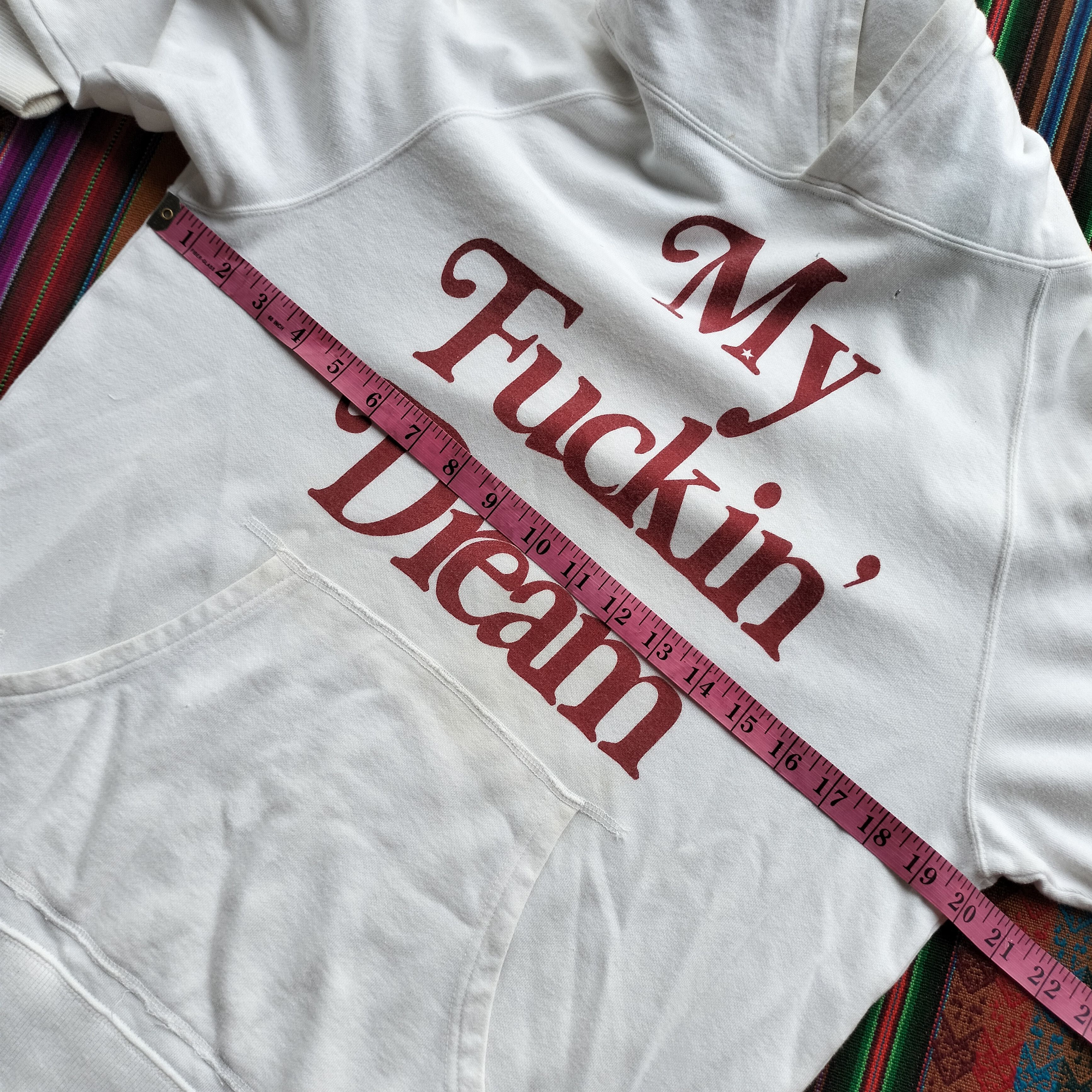 Japanese Brand Thank you friends " My fuckin' dream " hoodie Size US M / EU 48-50 / 2 - 11 Thumbnail
