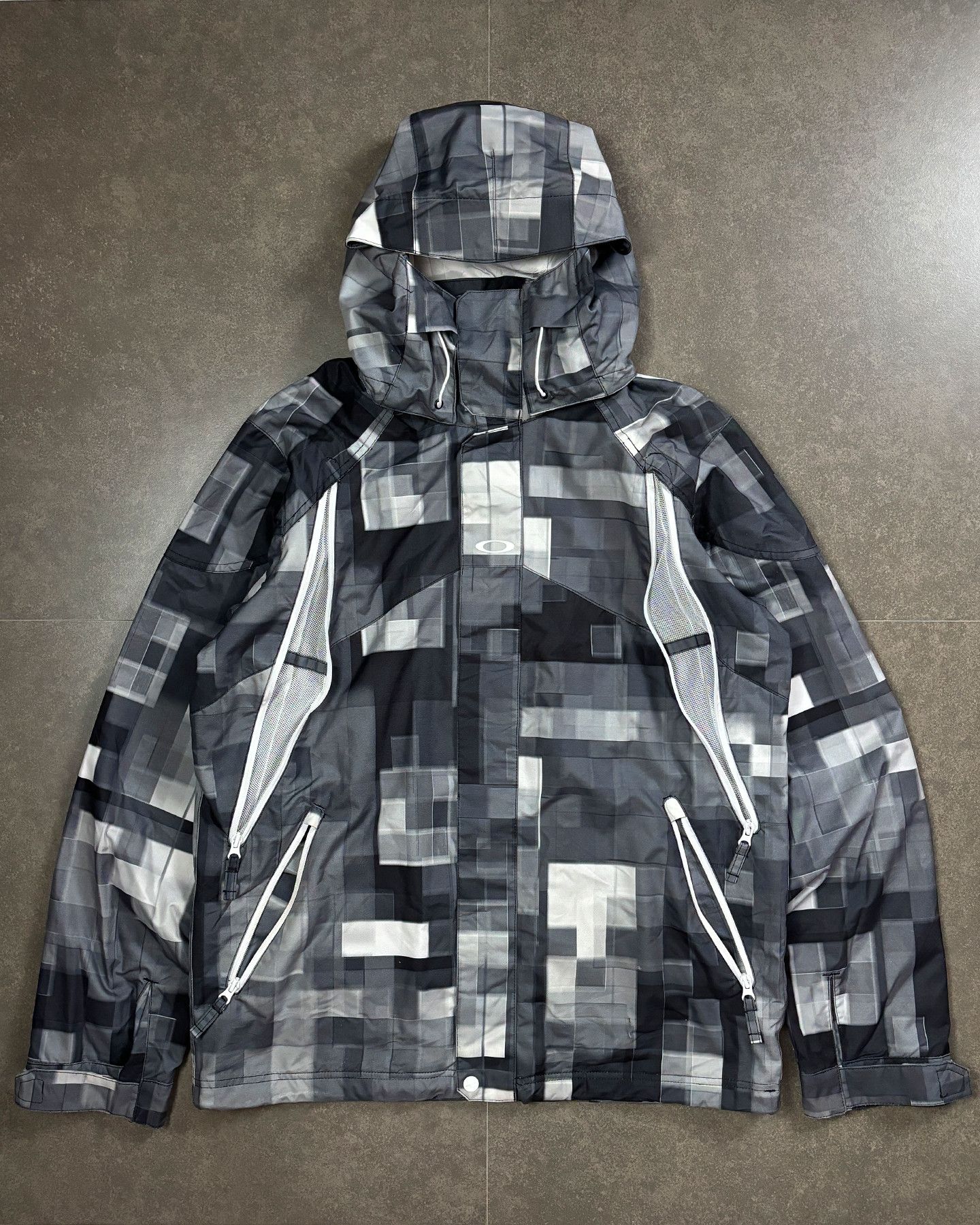 Oakley Vintage Oakley Ski Jacket Geometric AOP Size US M / EU 48-50 / 2 - 4 Thumbnail