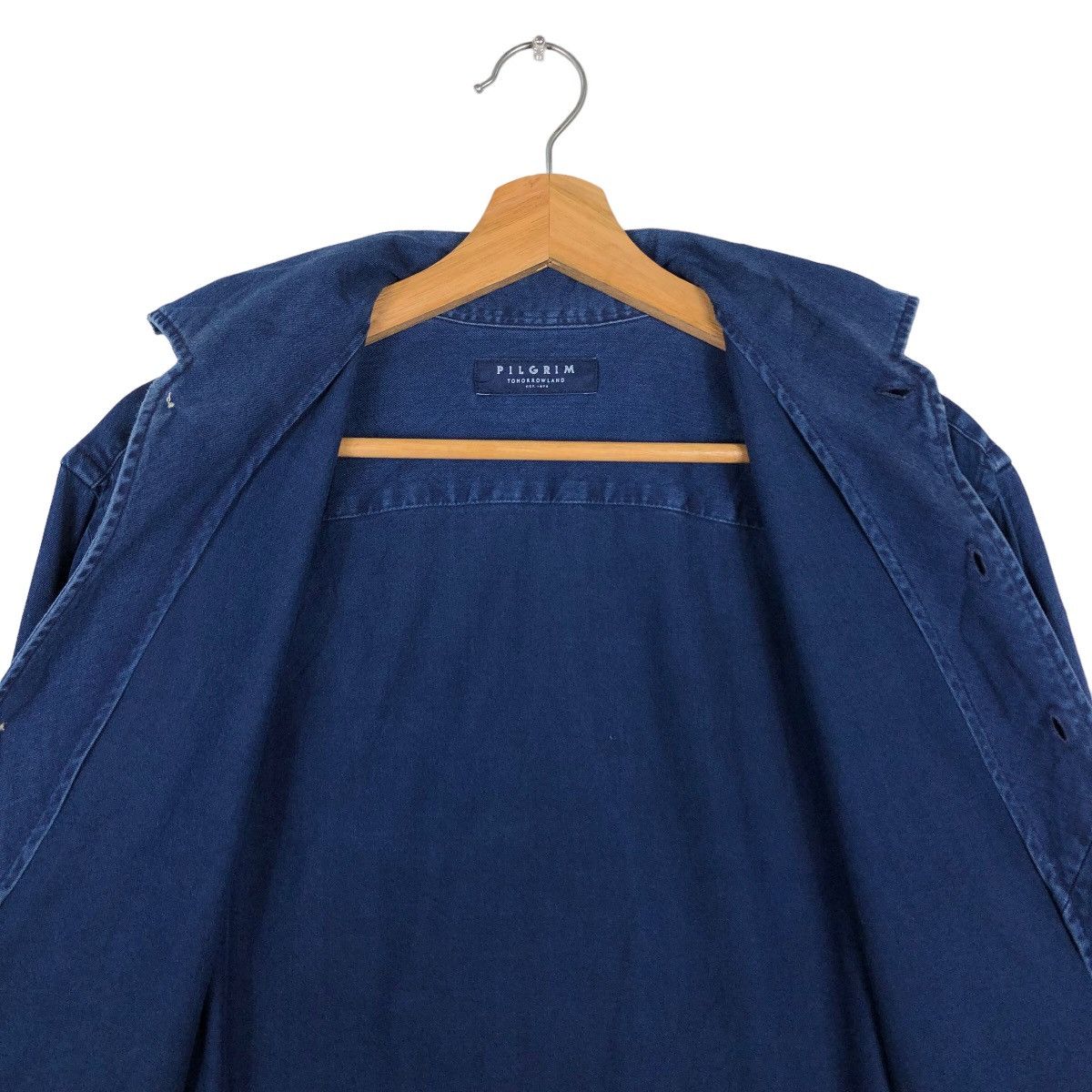 Blue Blue Japan 🔥90’s Blue Blue Japan Shirt Jacket Pligram Inspire Kapital Size US M / EU 48-50 / 2 - 11 Thumbnail