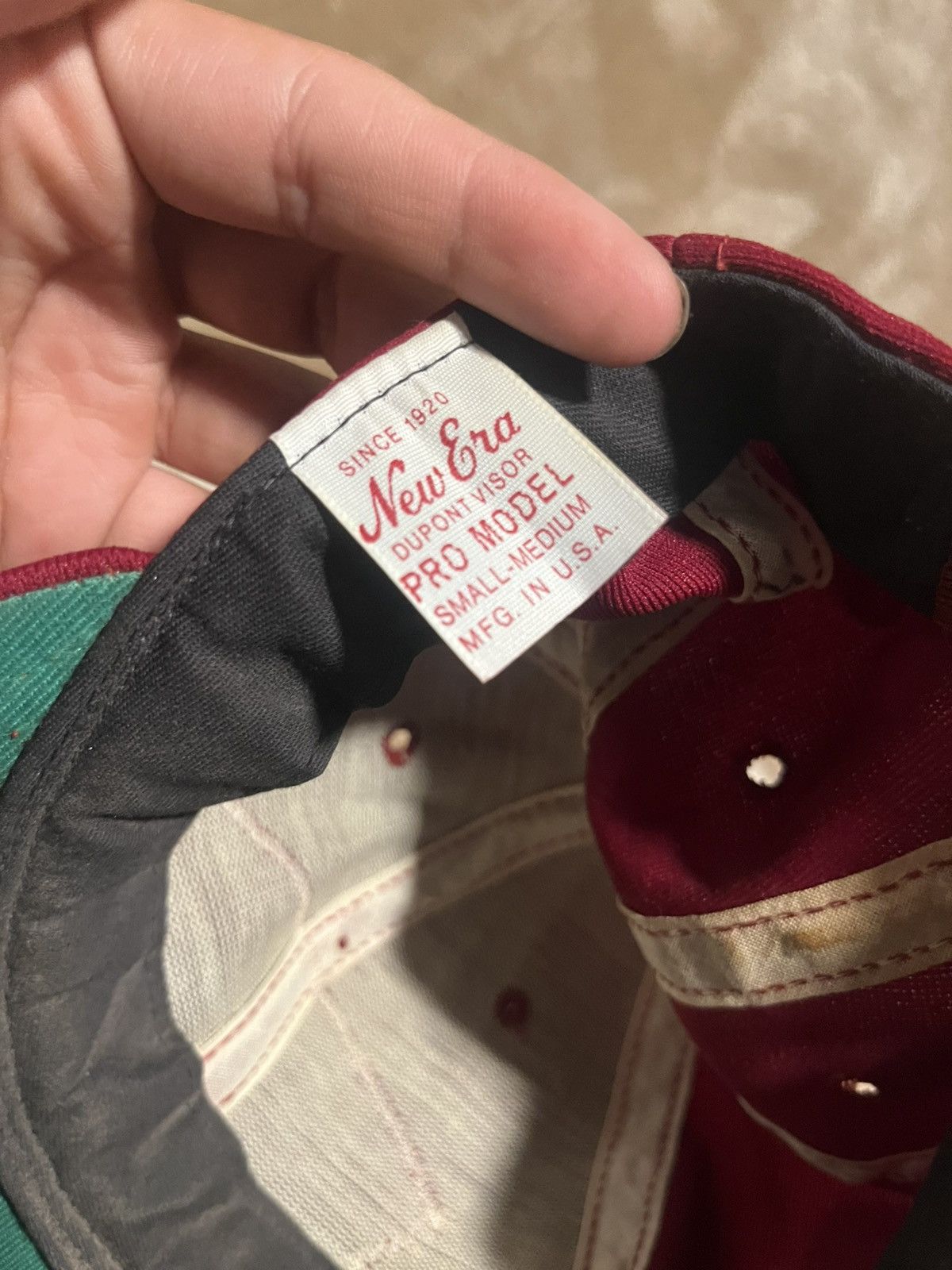 New Era Vintage 90’s 80’s New Era Made in USA USMC hat Size ONE SIZE - 10 Thumbnail