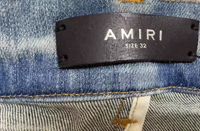 Amiri Amiri Classic multi-element patchwork destroyed denim jean Size US 32 / EU 48 - 2 Thumbnail