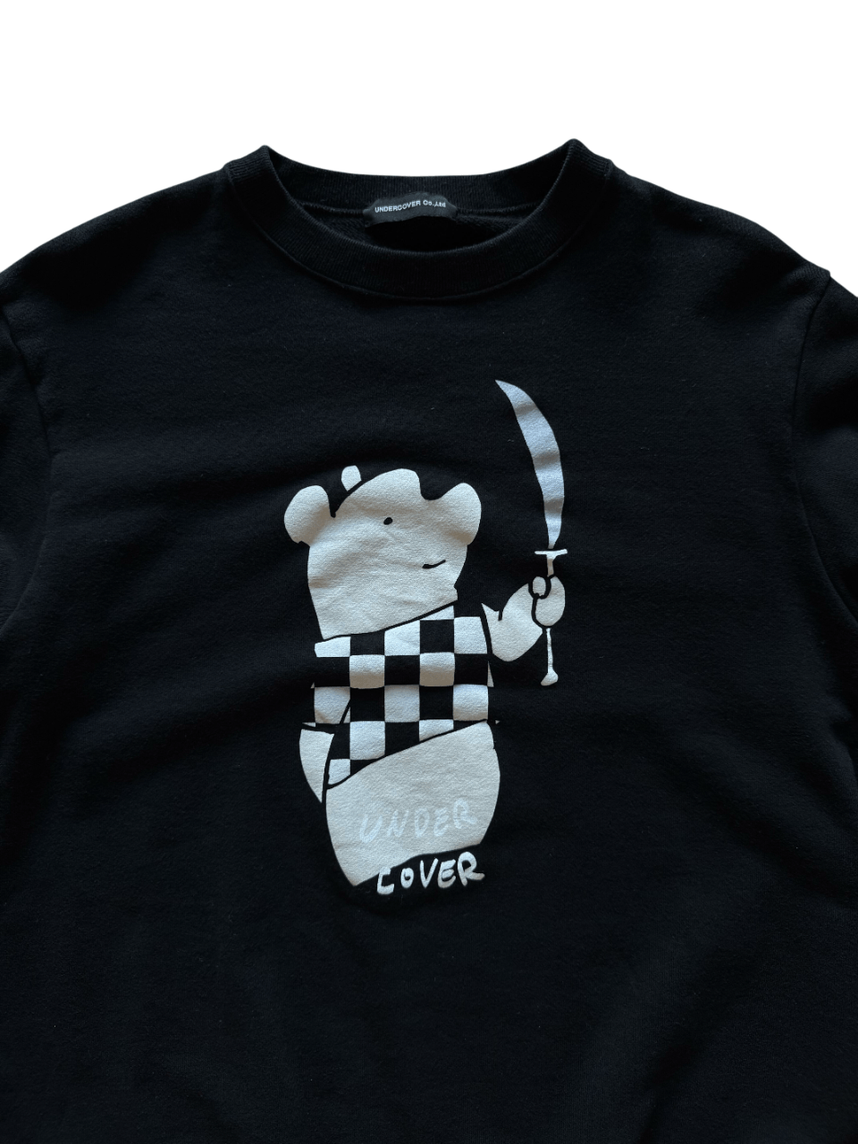 Undercover Black Winnie the Pooh Crewneck Sweater Size US XL / EU 56 / 4 - 2 Thumbnail