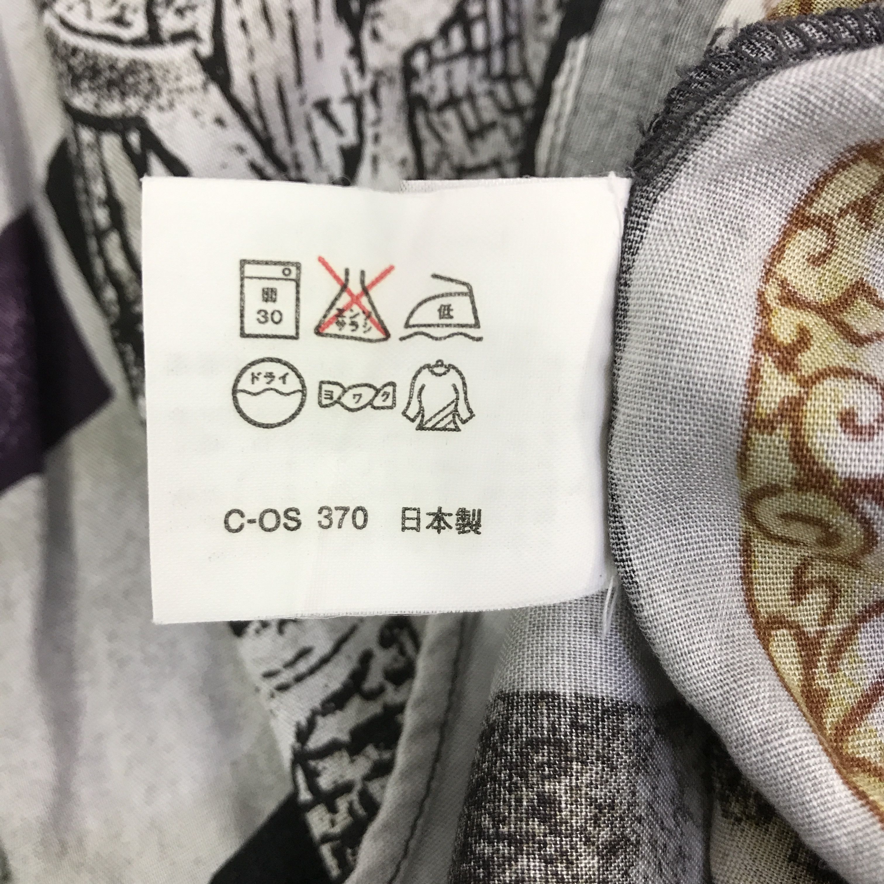 Japanese Brand volpe long sleeve button up shirt K93B45 Size US M / EU 48-50 / 2 - 10 Thumbnail