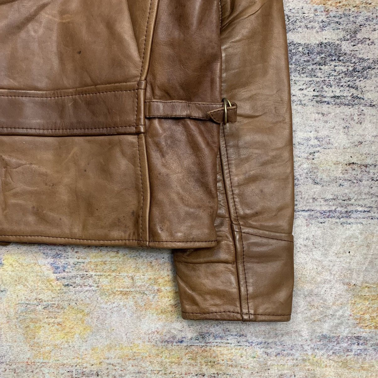 Indian Motorcycle × Kadoya × Vintage Vintage indian motorcycle single riders leather jacket Size US XS / EU 42 / 0 - 9 Thumbnail
