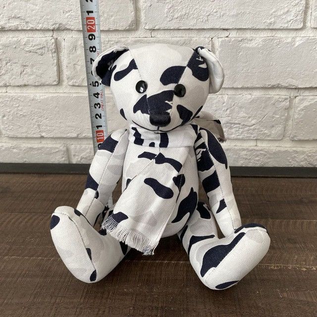 Bape BAPE CAMO Teddy Bear Plush Doll a bathing ape NIGO Size ONE SIZE - 7 Thumbnail