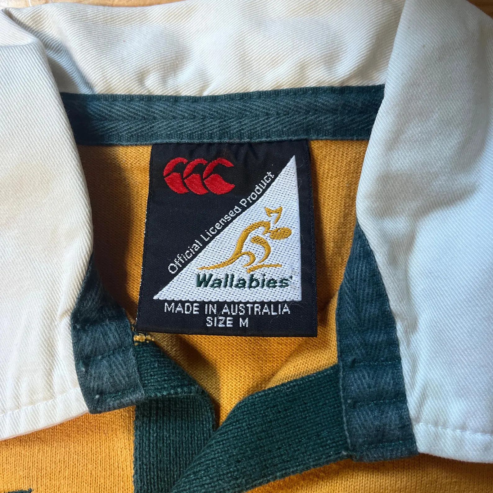 Canterbury of New Zealand Australia Wallabies Canterbury Jersey 2003 M Size US M / EU 48-50 / 2 - 5 Thumbnail