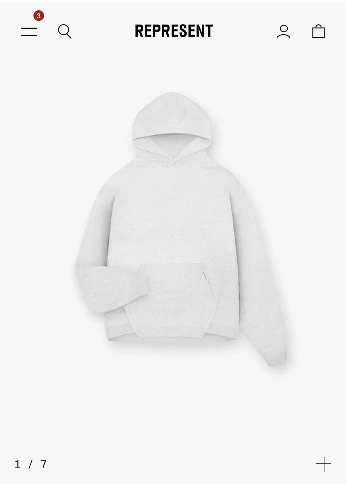 Represent Clo. Represent Oversized Initial Hoodie Size US M / EU 48-50 / 2 - 1 Preview