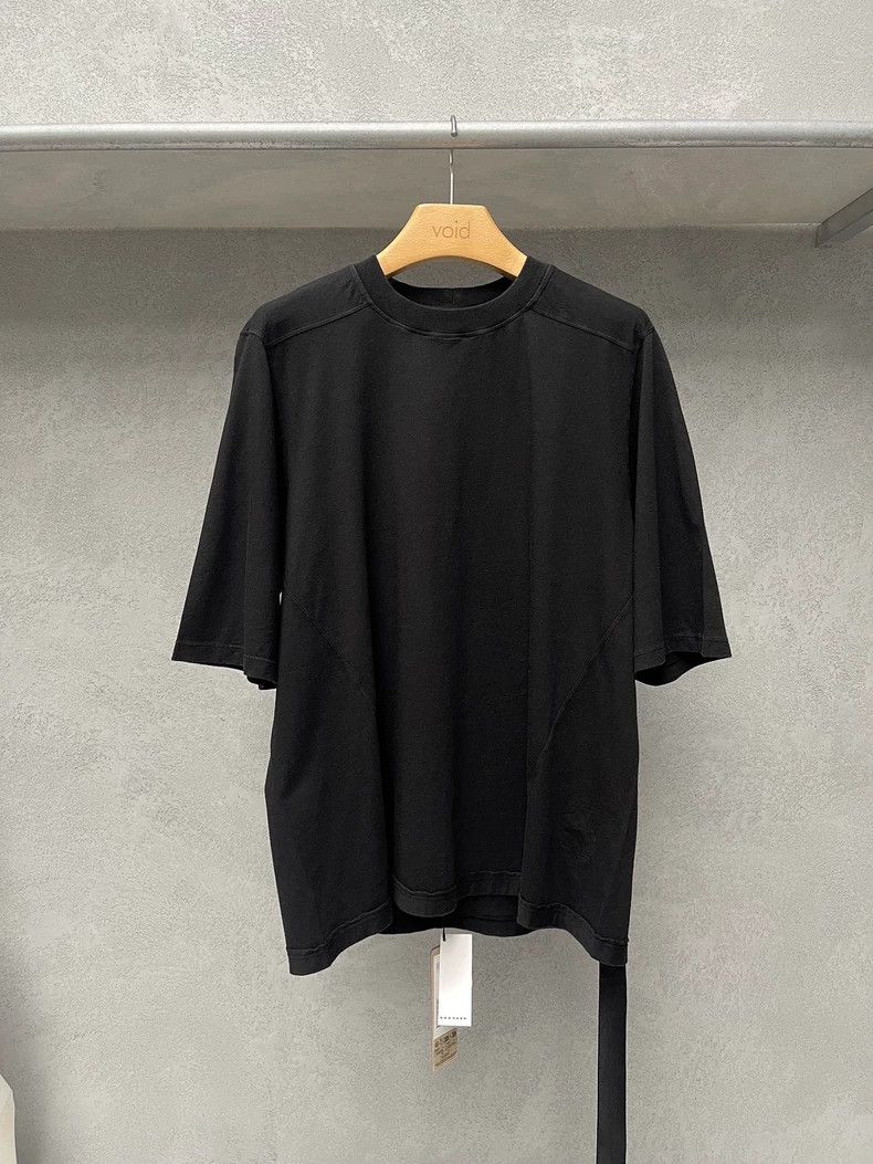 Rick Owens Rick Owens Black Loose Short Sleeve T-Shirt Size US M / EU 48-50 / 2 - 1 Thumbnail