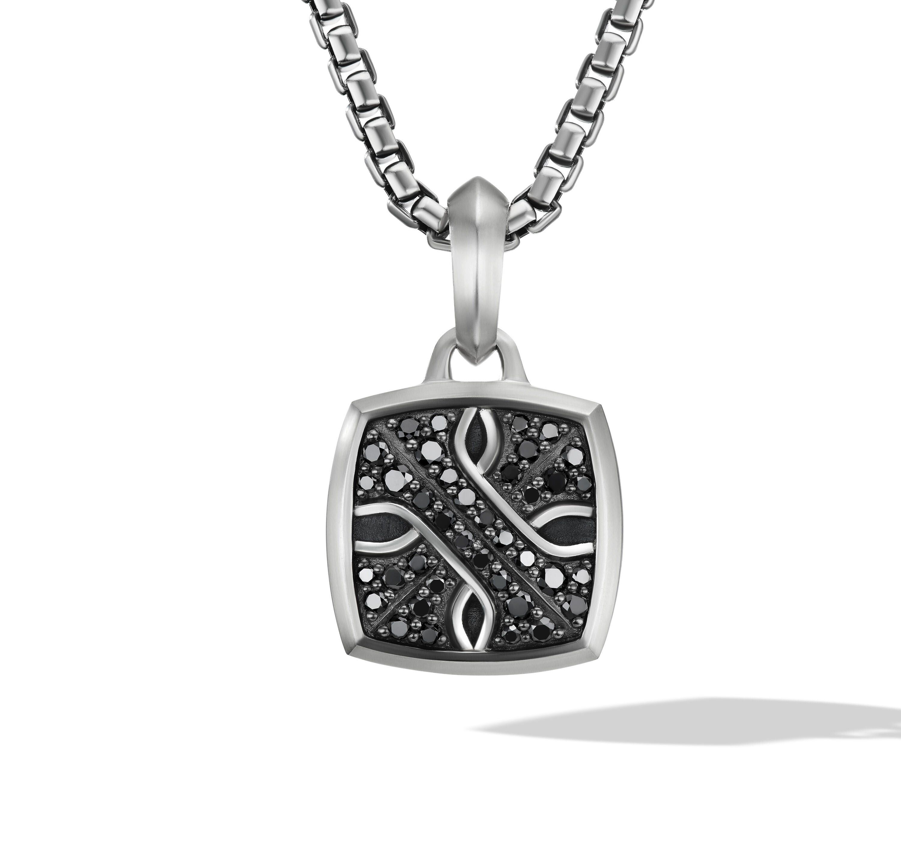 David Yurman o1w1db10526 D25824M /Size 9 /Armory Amulet in Silver Size ONE SIZE - 1 Thumbnail