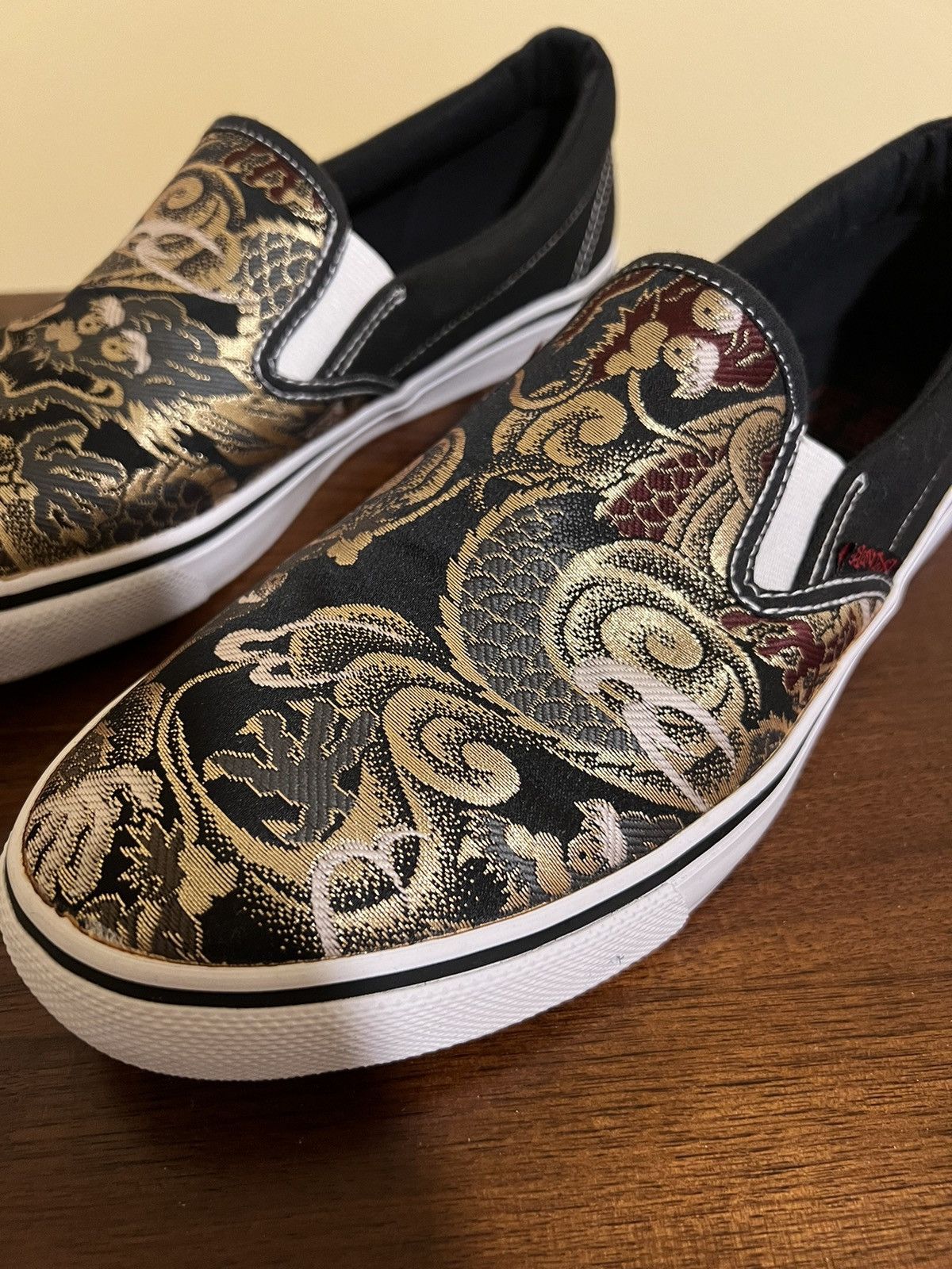Japanese Brand Japanese art slip on van Size US 12 / EU 45 - 4 Thumbnail