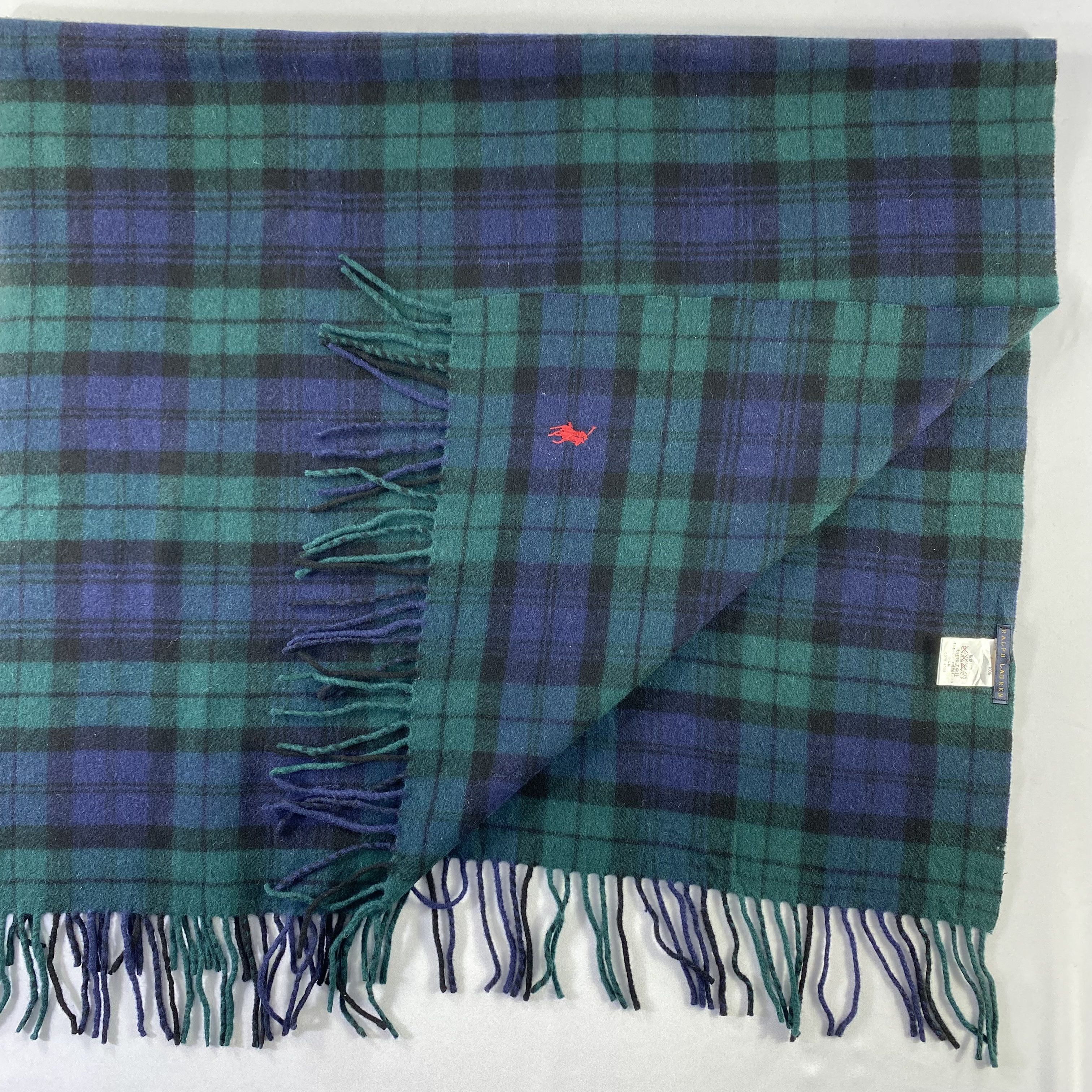 Ralph Lauren Ralph Lauren Scarf Big Size Neck Body Wrap Wool Muffler Size ONE SIZE - 3 Thumbnail