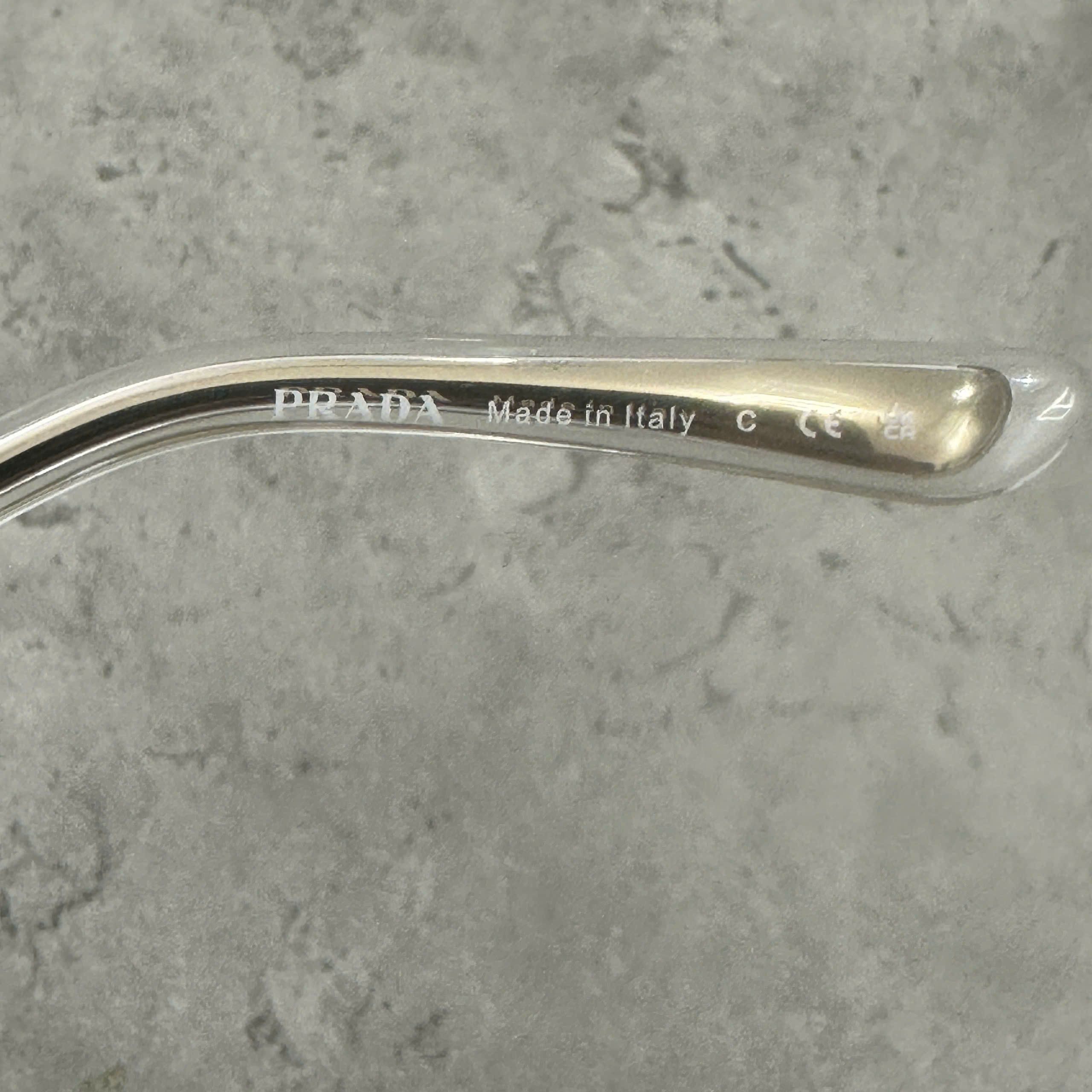 Prada PRADA 0PR 52ZV ZVN1O1 PALE GOLD Size ONE SIZE - 2 Thumbnail