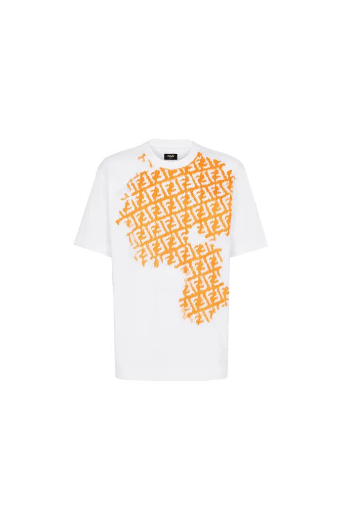 Fendi o1loc1c0824 T-Shirt in White Size US XS / EU 42 / 0 - 1 Thumbnail