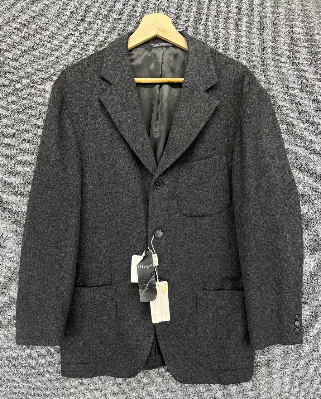 Allegri Allegri Luxury Wool Blazer Coat Jacket Size US M / EU 48-50 / 2 - 1 Thumbnail
