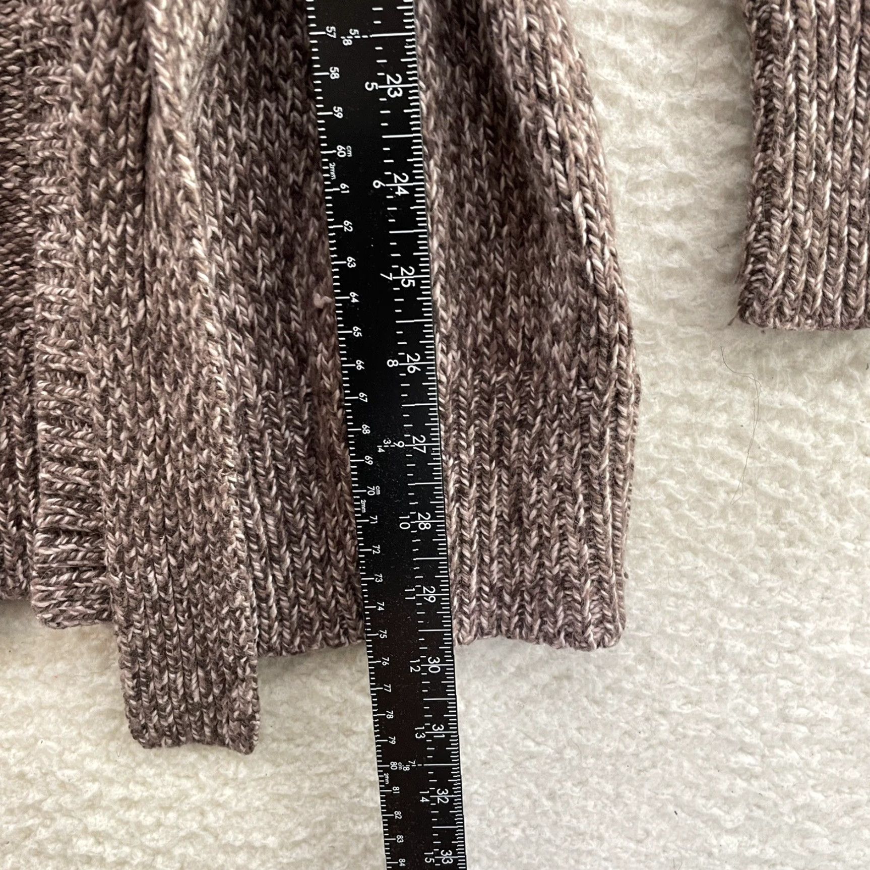 Old Navy VINTAGE Old Navy Cardigan Sweater Medium Pink Lambs Wool Angora Grunge Boho Fairy Y2K Womens Size M / US 6-8 / IT 42-44 - 6 Thumbnail