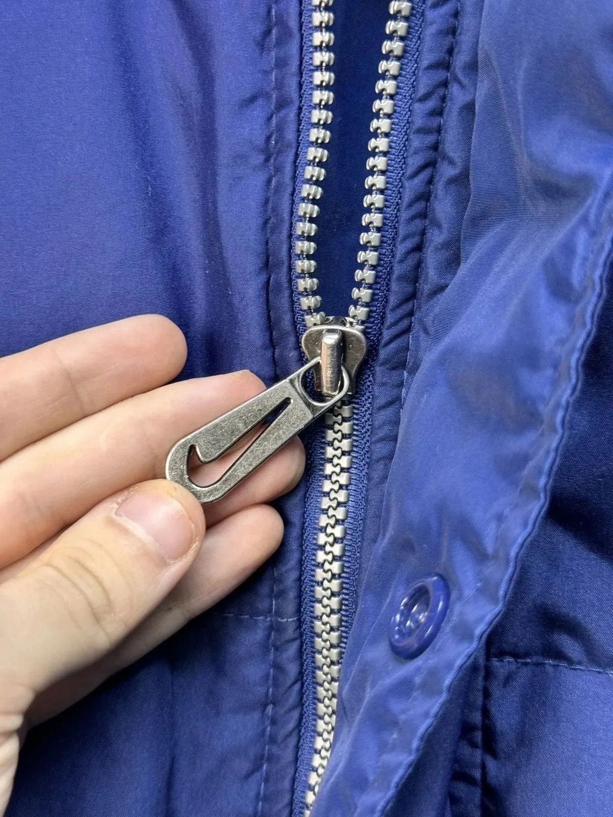 Nike × Vintage Vintage 90s Nike Down Feather Puffer Jacket Size US M / EU 48-50 / 2 - 8 Thumbnail