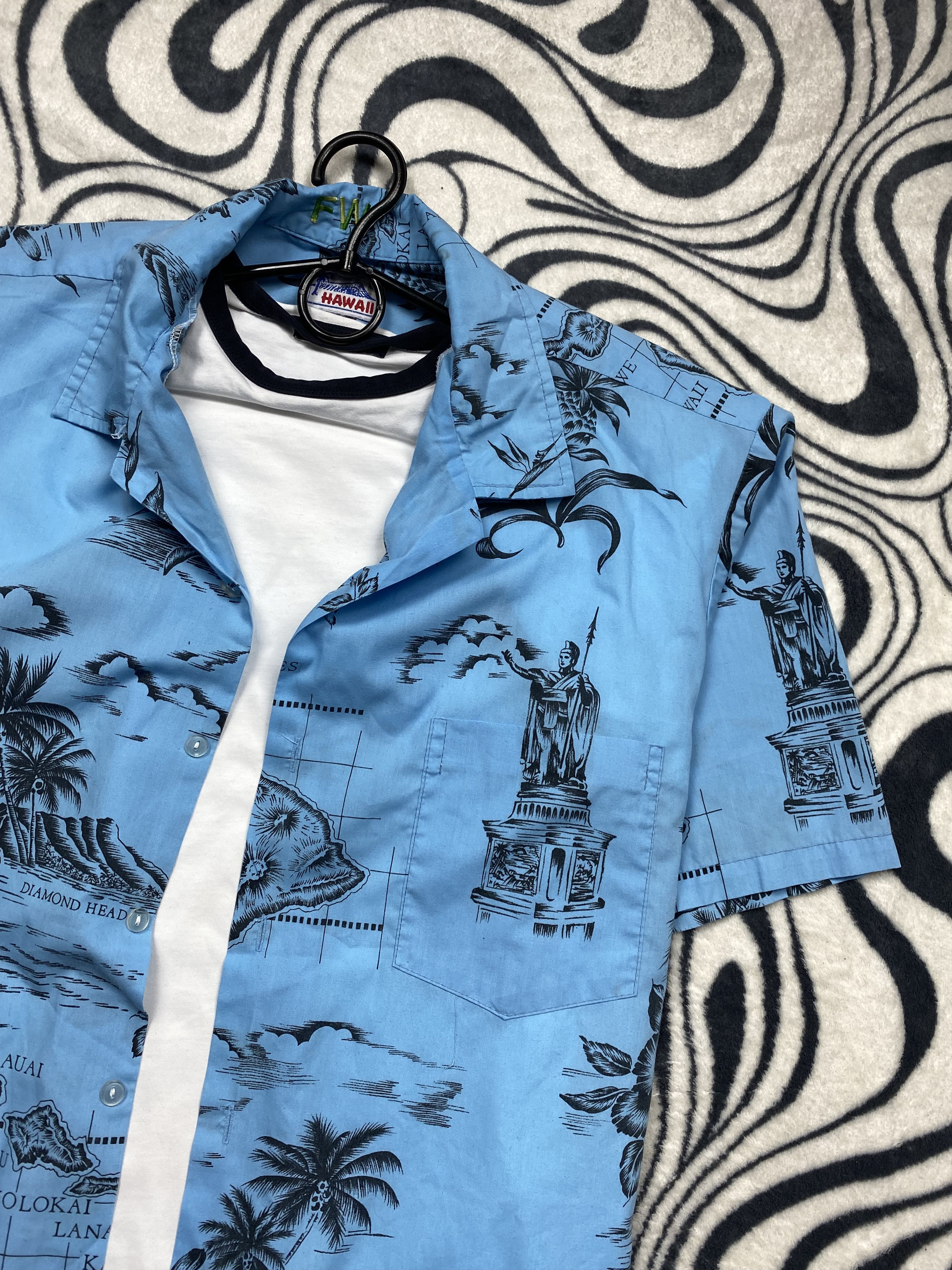 Other Hawaiian Shirt Aloha Wear Mens Shirt Size US XL / EU 56 / 4 - 2 Thumbnail
