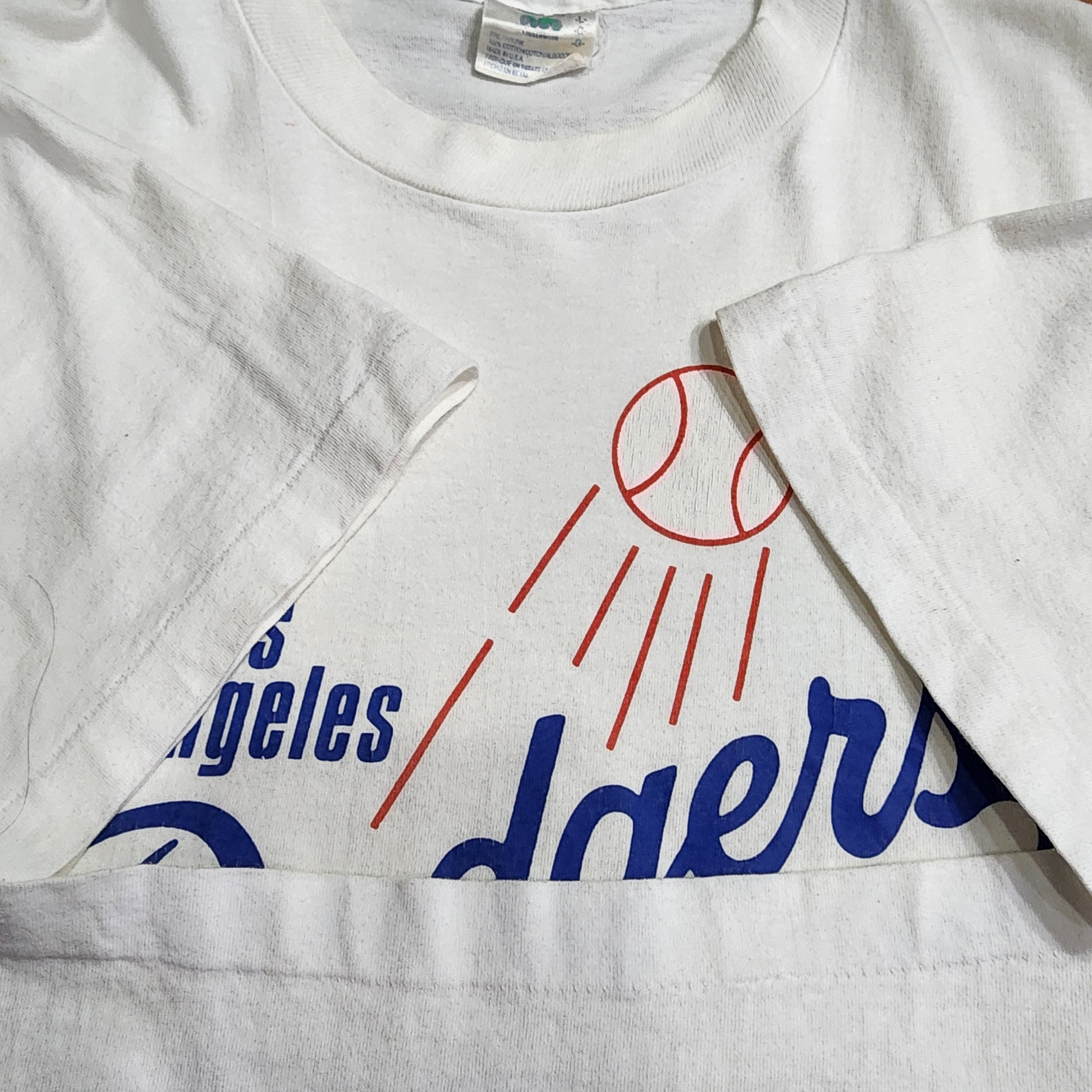 MLB × Vintage Vintage 80s La Dodgers Winterland 1988 shirt MLB Tees Size US L / EU 52-54 / 3 - 4 Thumbnail