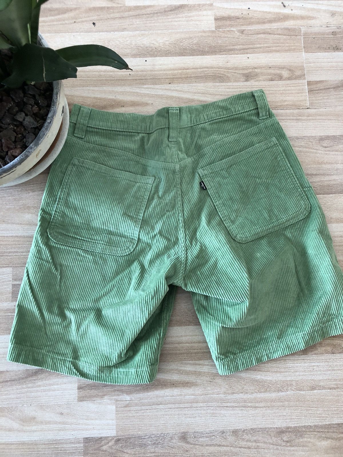 Levi's Vintage Clothing Levi’s Skate-Drop-In Shorts W33 Green Rare Pair Size US 33 - 1 Thumbnail