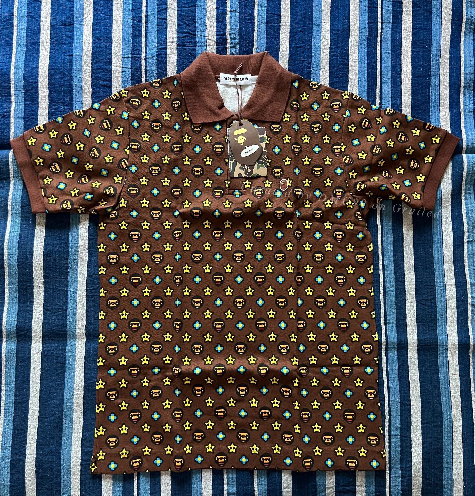 Bape BAPE MILO Polo Shirt Size US M / EU 48-50 / 2 - 1 Thumbnail