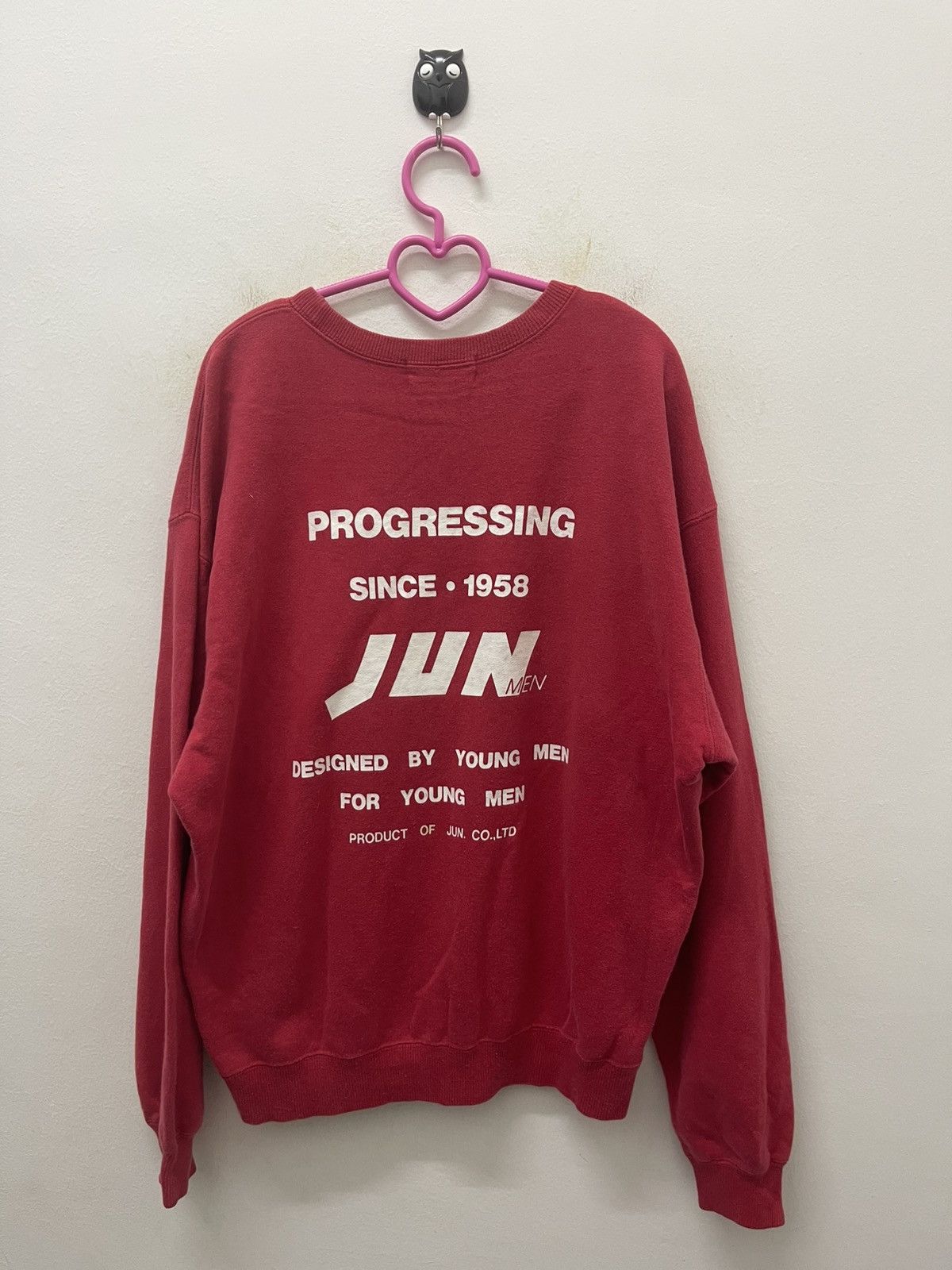 Jun Takahashi Rare Vintage JUN MEN Spell Out Sweatshirt Size US M / EU 48-50 / 2 - 1 Thumbnail