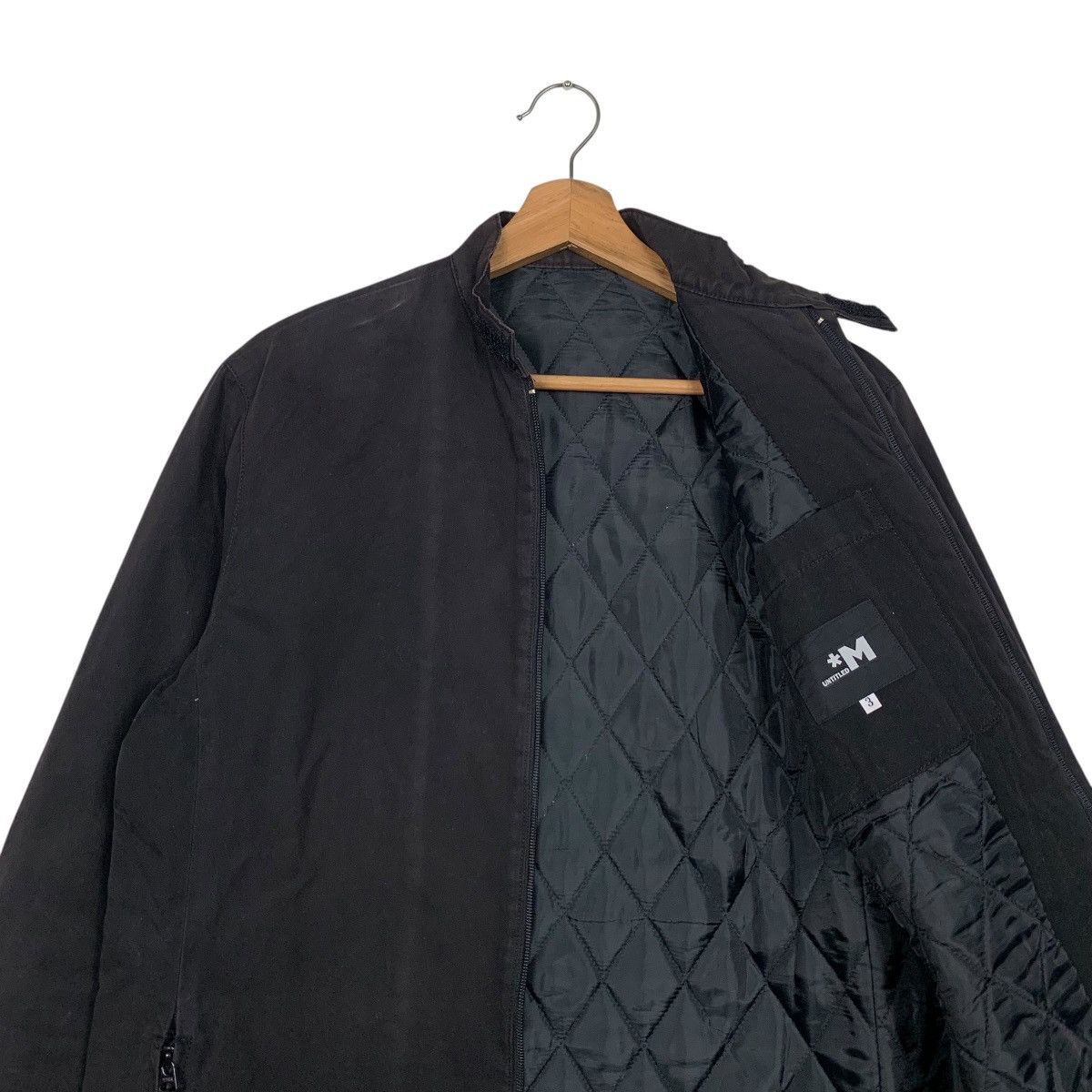 Japanese Brand UNTITLED M Cotton Casual Jacket Dark Brown #2801-C126 Size US M / EU 48-50 / 2 - 9 Thumbnail