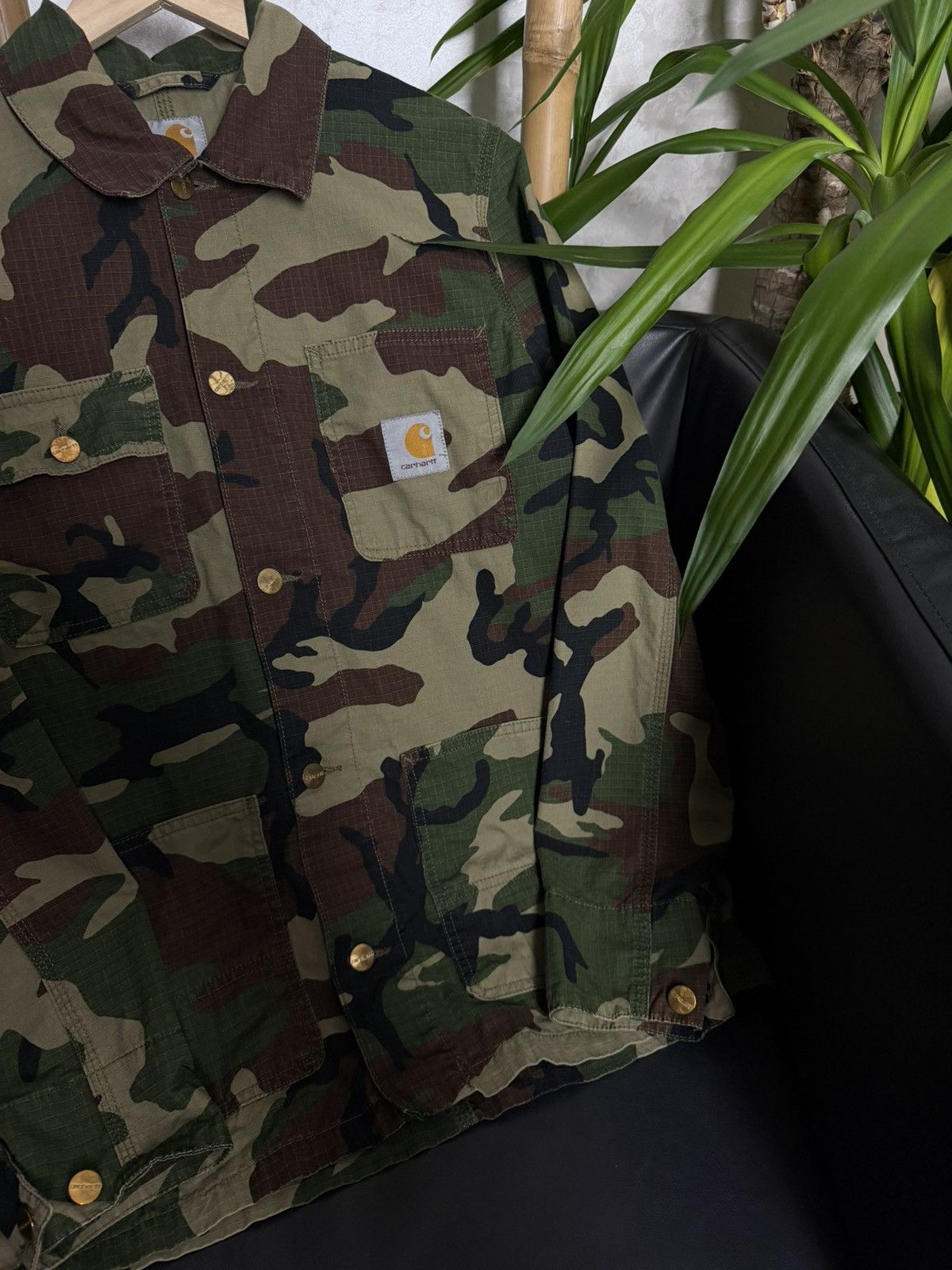 Carhartt Carhartt Camo Overshirt Jacket Size US S / EU 44-46 / 1 - 8 Thumbnail