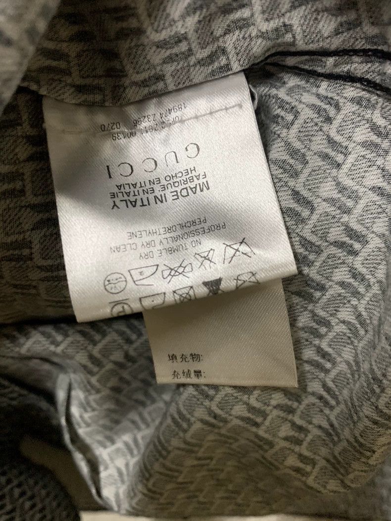Gucci Gucci Men's Long Sleeve Shirt-2508 Size US L / EU 52-54 / 3 - 3 Thumbnail