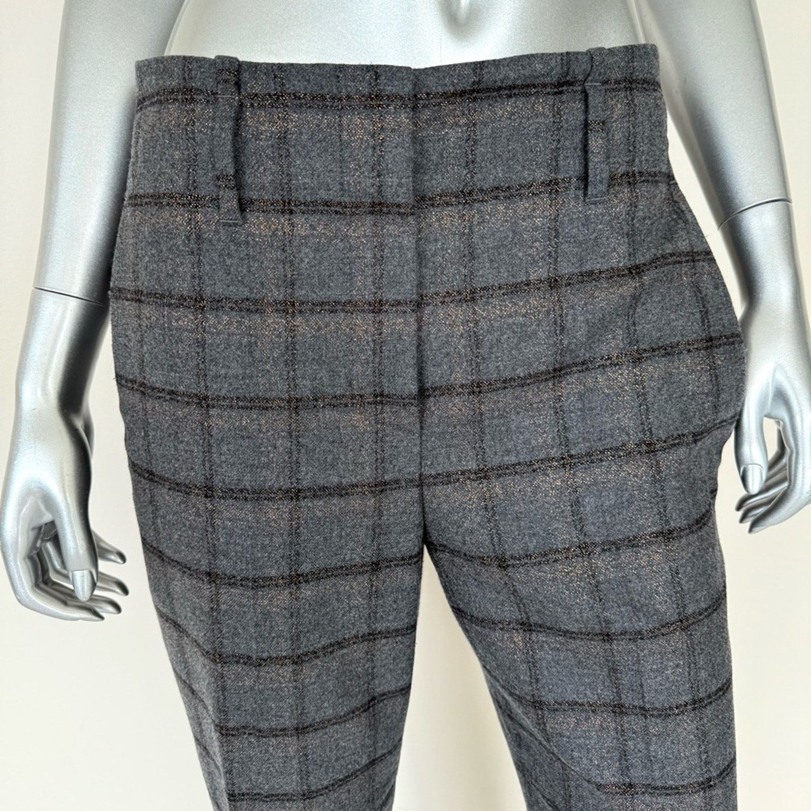 Brunello Cucinelli NEW!!! Brunello Cucinelli women dress pants size 6 US 1900$ Size 28" / US 6 / IT 42 - 2 Thumbnail