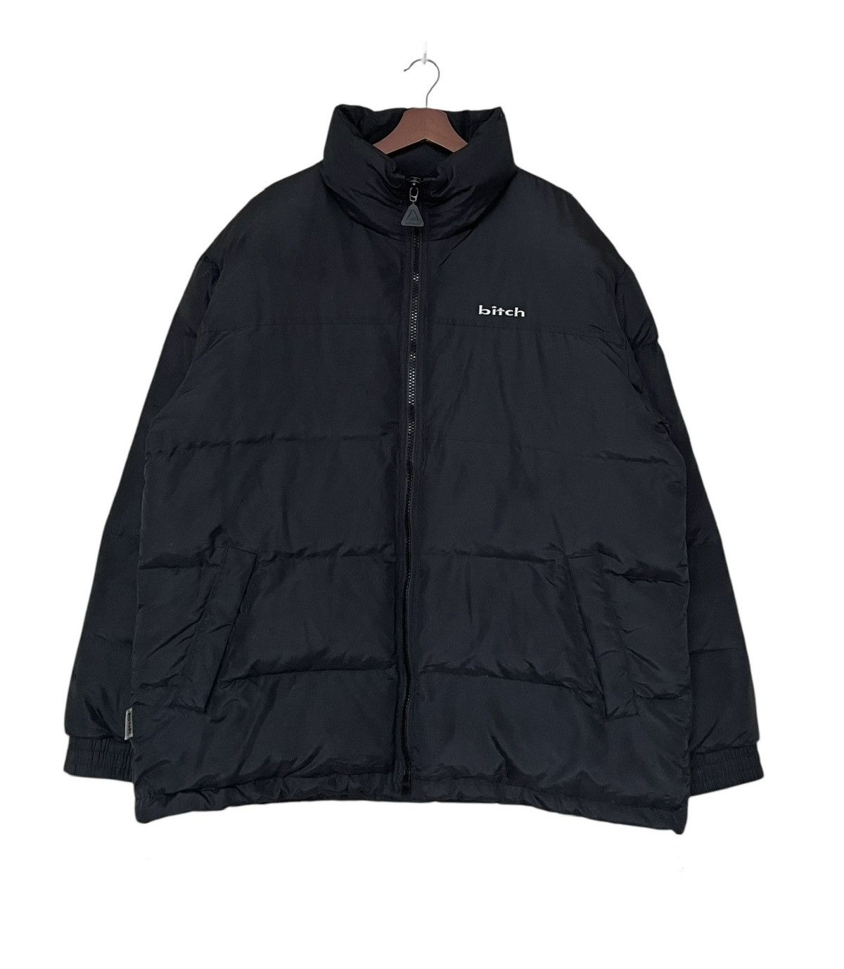 Vintage Vintage Brand Bitch Puffer 1990s Size US L / EU 52-54 / 3 - 1 Thumbnail