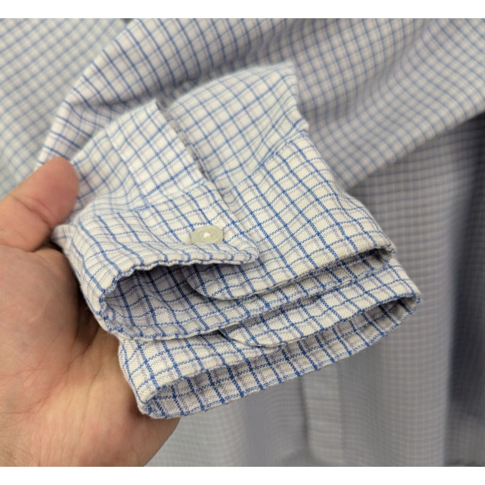 Vintage VINTAGE L.L. Bean Shirt Mens 17.5-35 Button Up Single Needle Tailoring Made in USA Size US XXL / EU 58 / 5 - 3 Thumbnail