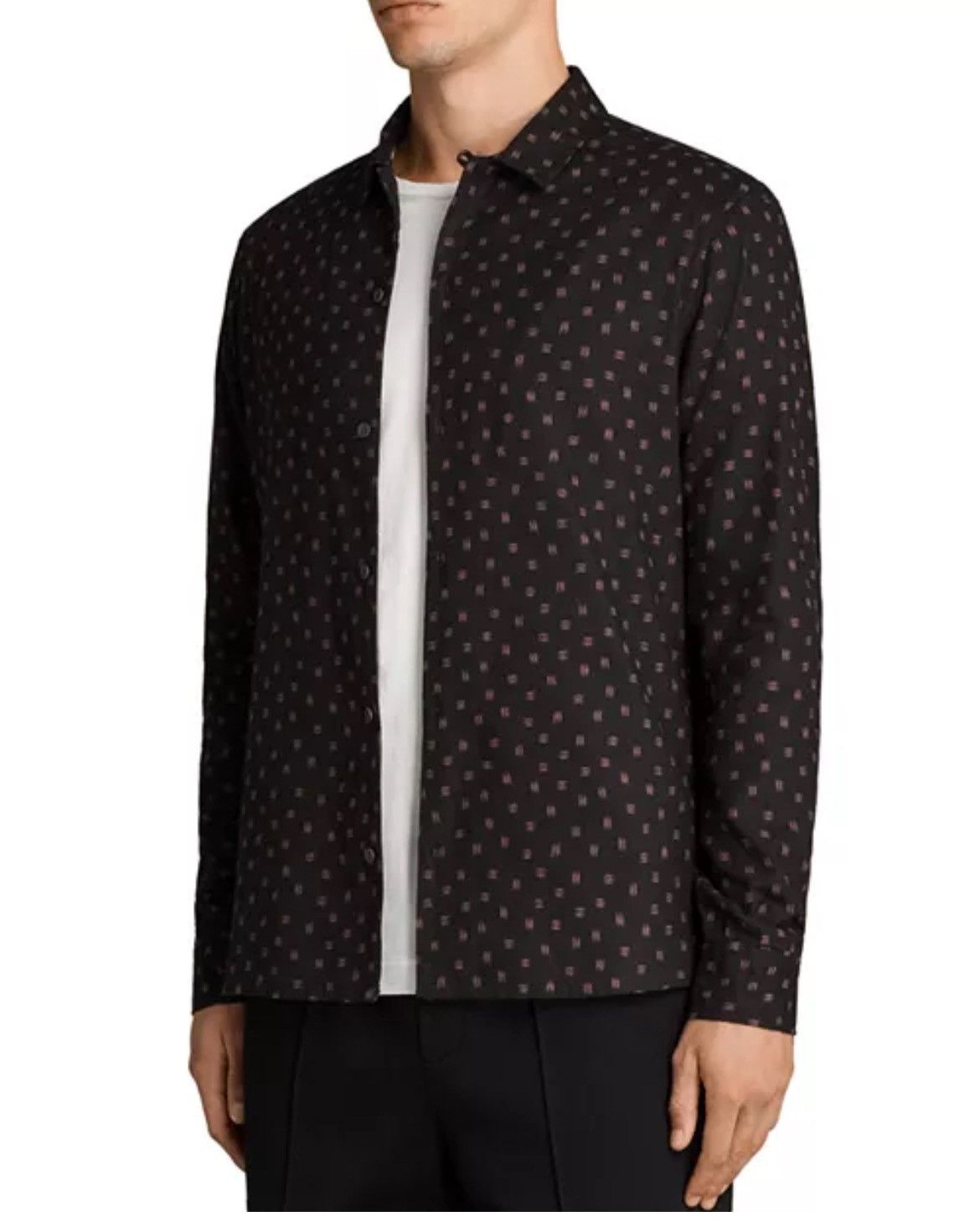 Allsaints Allsaints Kiefer LS Long Sleeve Button Up Shirt Size US M / EU 48-50 / 2 - 2 Thumbnail