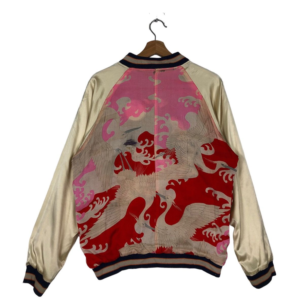 Japanese Brand 🔥90s Vintage Japaneseaioha Sukajan Souvenir Jacket Big Logo Size US M / EU 48-50 / 2 - 16 Thumbnail