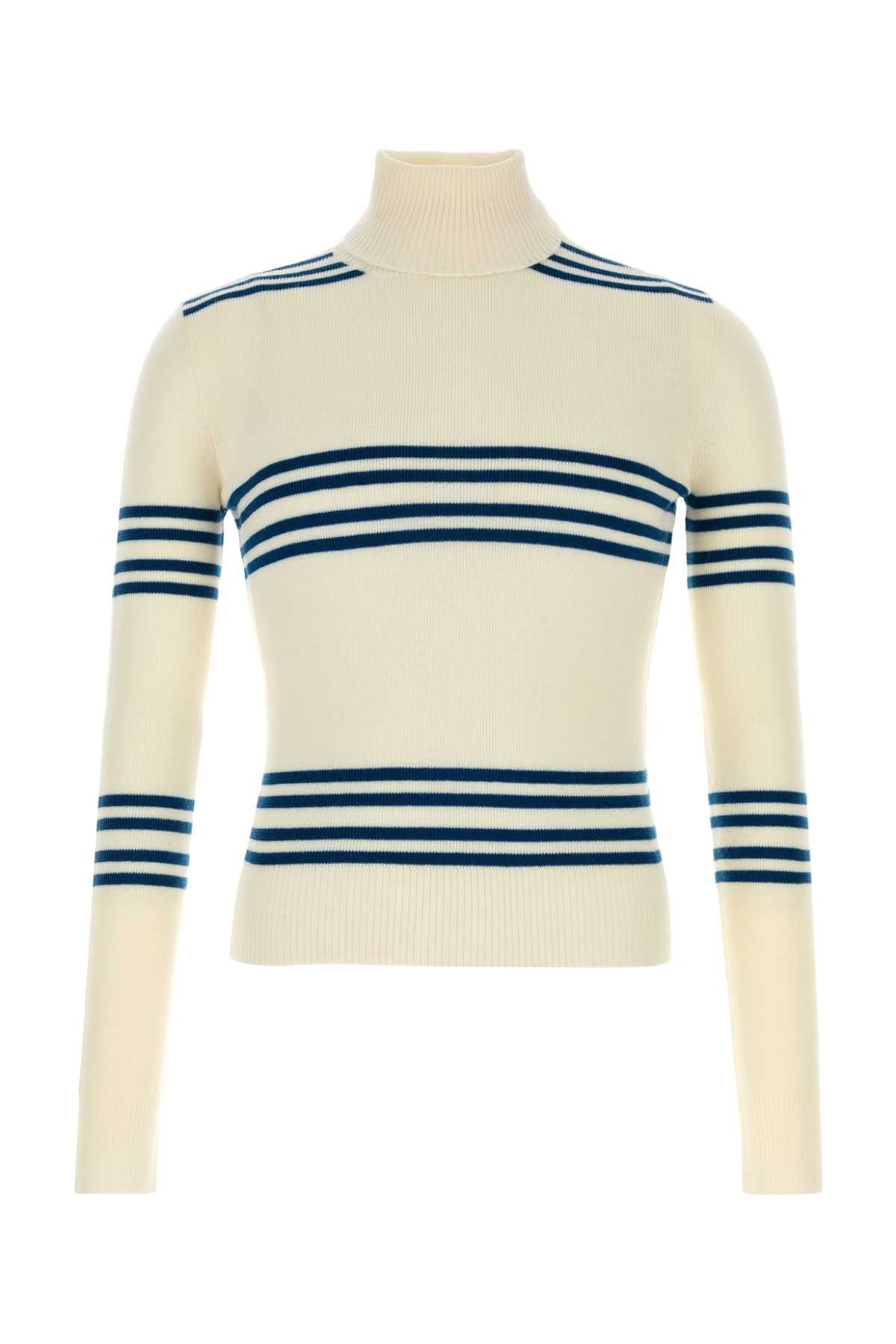 Embroidered Wool Sweater