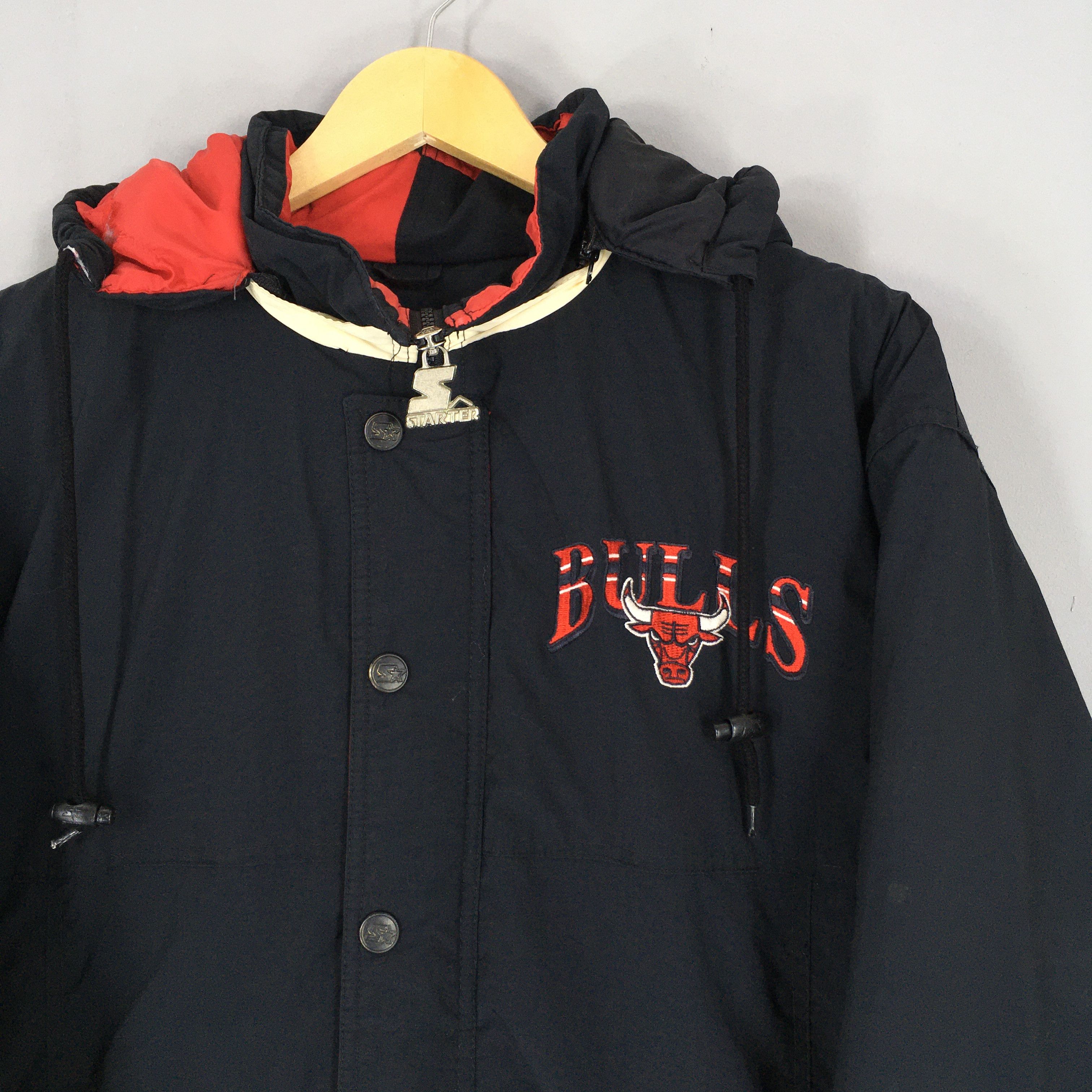 NBA × Starter × Vintage Vintage Chicago Bulls NBA Starter Jacket Small Size US S / EU 44-46 / 1 - 4 Thumbnail