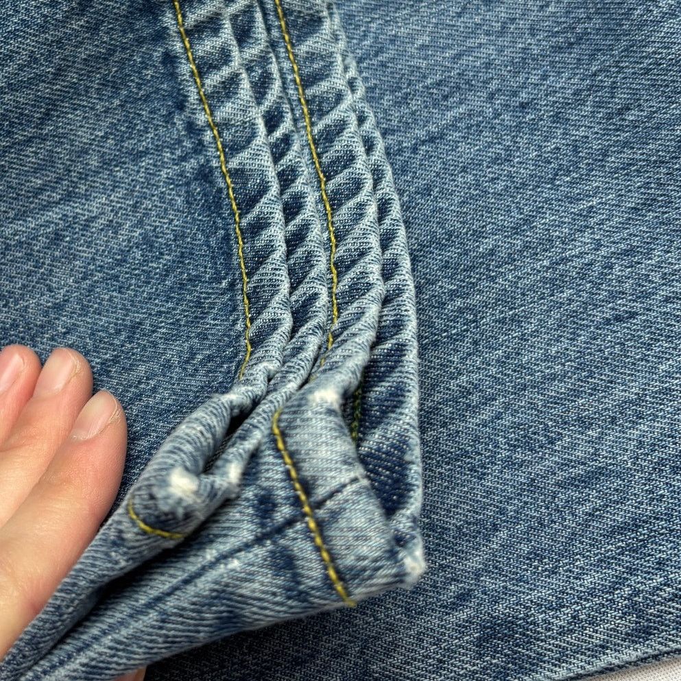 Sid Mashburn $175 Sid Mashburn Slim Straight Jeans 34x32 Made in USA Size US 34 / EU 50 - 12 Thumbnail