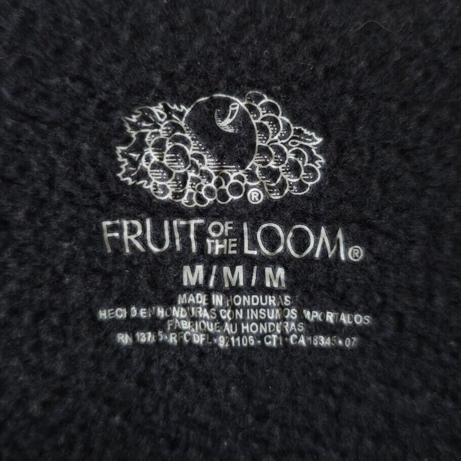 Fruit Of The Loom Barrys Boxing Sweatshirt Hoodie Mens Size Small Black Vegas Size US S / EU 44-46 / 1 - 5 Thumbnail