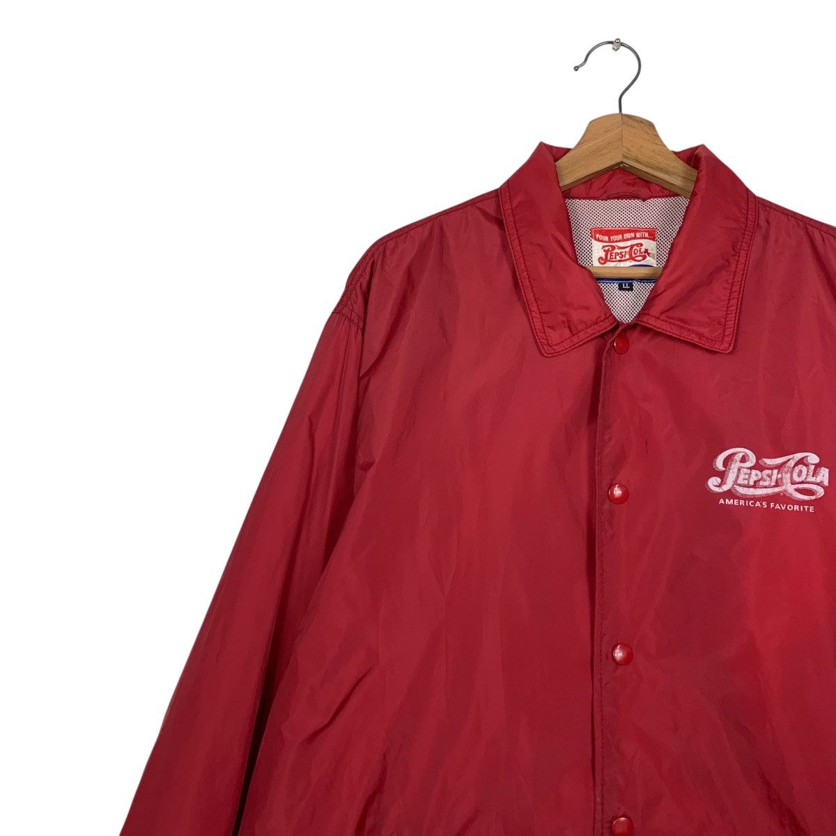 Pepsi Vintage PEPSI COLA Coach Jacket #2384-C107 Size US L / EU 52-54 / 3 - 6 Thumbnail
