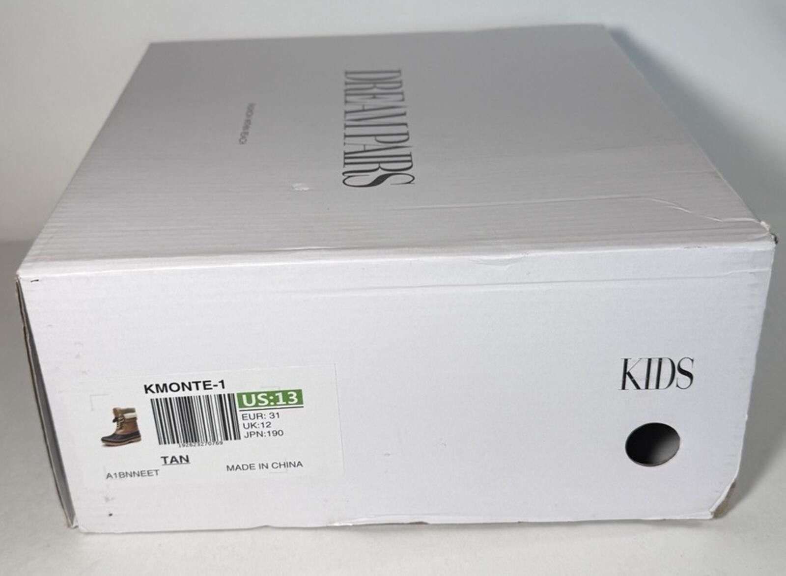 Other DREAM PAIRS Insulated Waterproof Snow Boots Tan A1BNNEET Size US 13 / EU 46 - 6 Thumbnail