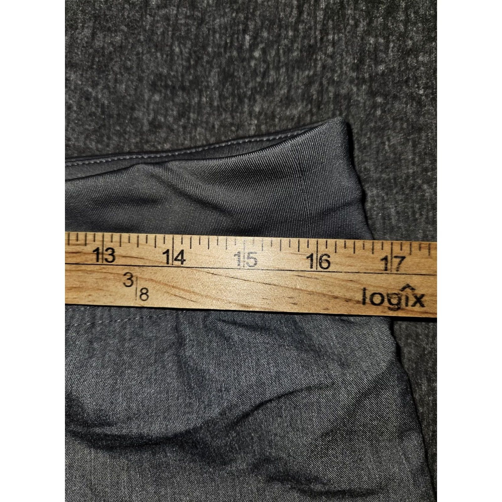 Vintage FIGS Technical Collection Pants Womens M Tall Gray Drawstring Scrub Medical Size 32" / US 10 / IT 46 - 4 Thumbnail