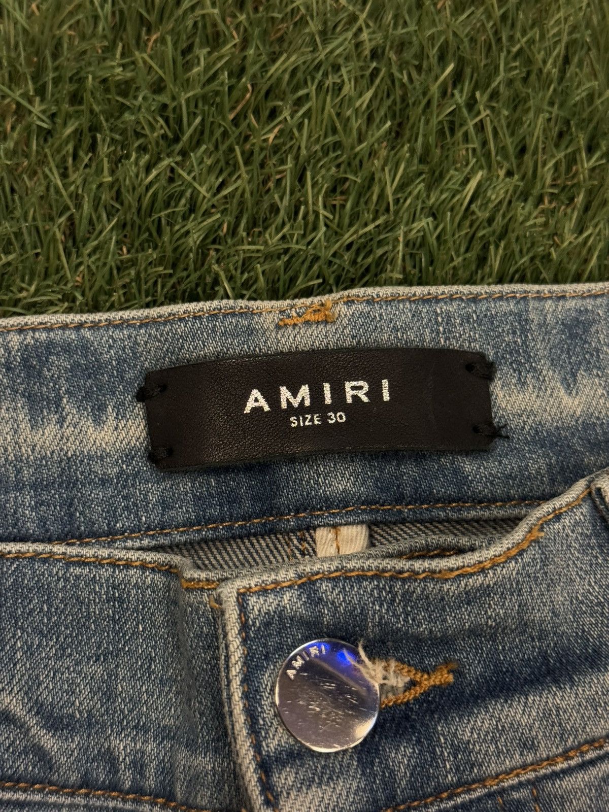 Amiri Amiri Jeans Orange Patch Size 30 Clean Condition 🧼 Size US 30 / EU 46 - 10 Thumbnail
