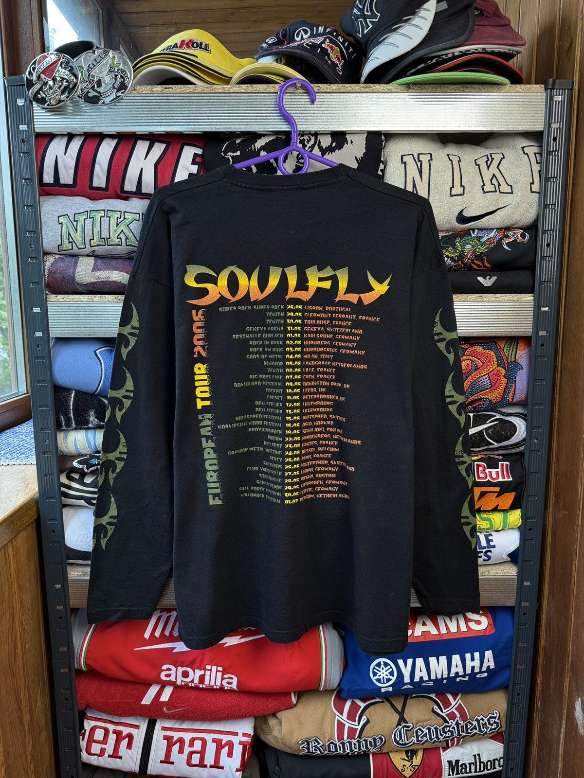 Band Tees × Vintage Vintage Soulfly tour 2005 Tour Shirt Size US L / EU 52-54 / 3 - 1 Thumbnail