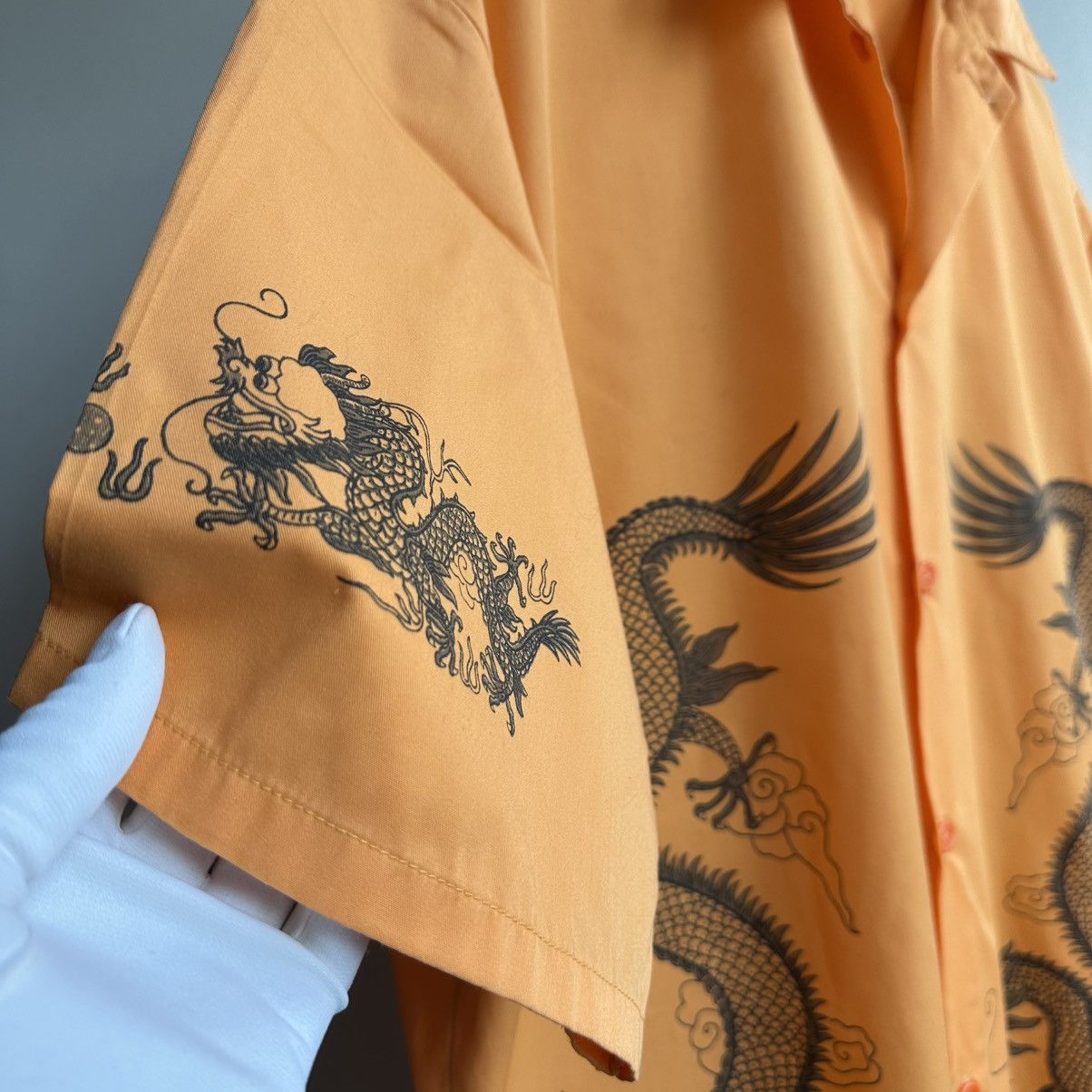 Japanese Brand Vintage Dragon Japanese Crazy Hawaiian Shirt All Over Print Size US XL / EU 56 / 4 - 8 Thumbnail