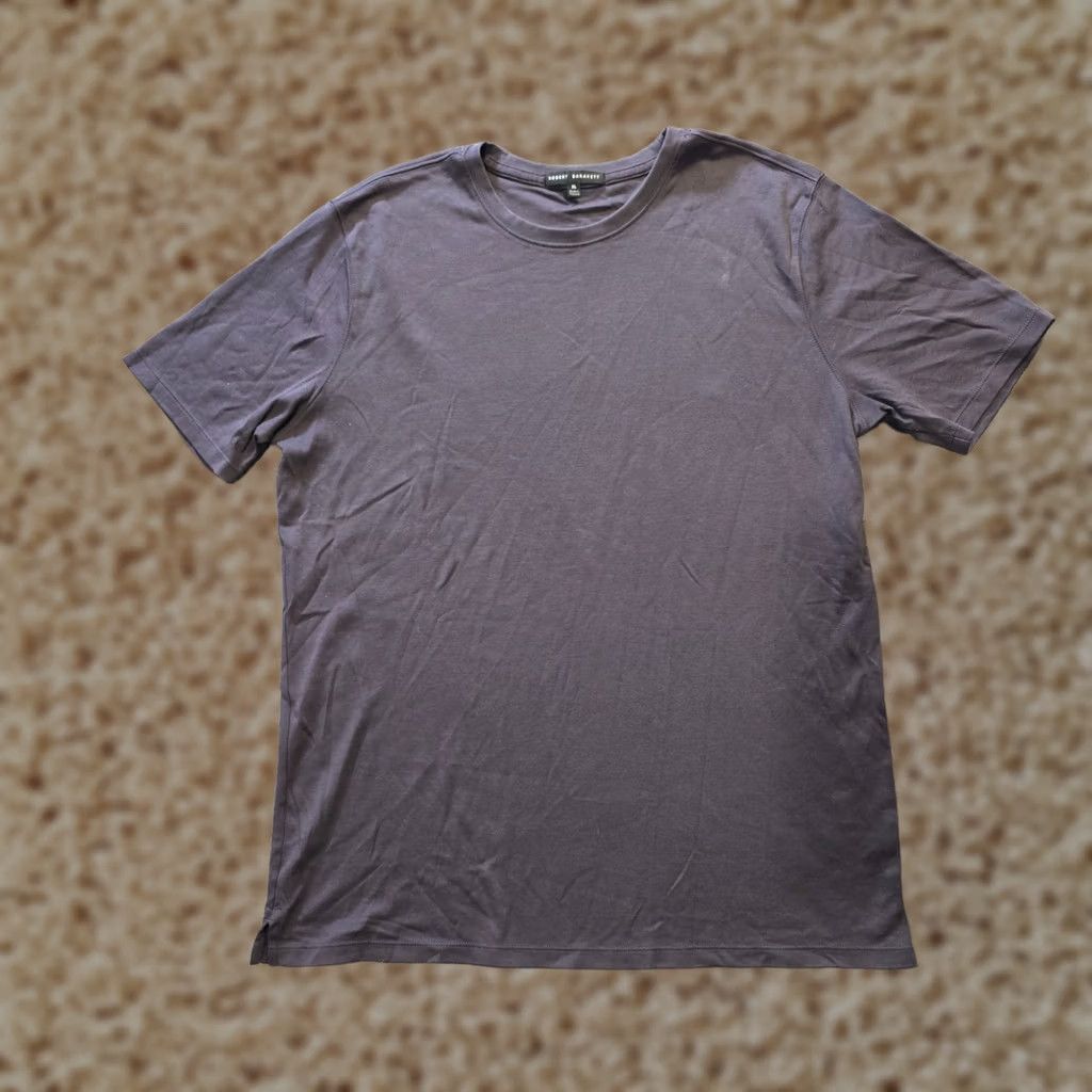 Vintage Robert Barakett Shirt Mens XL Purple Crew Neck Short Sleeve Soft Casual Knit T-Shirt Regular Brand Shirt Size US XL / EU 56 / 4 - 1 Thumbnail