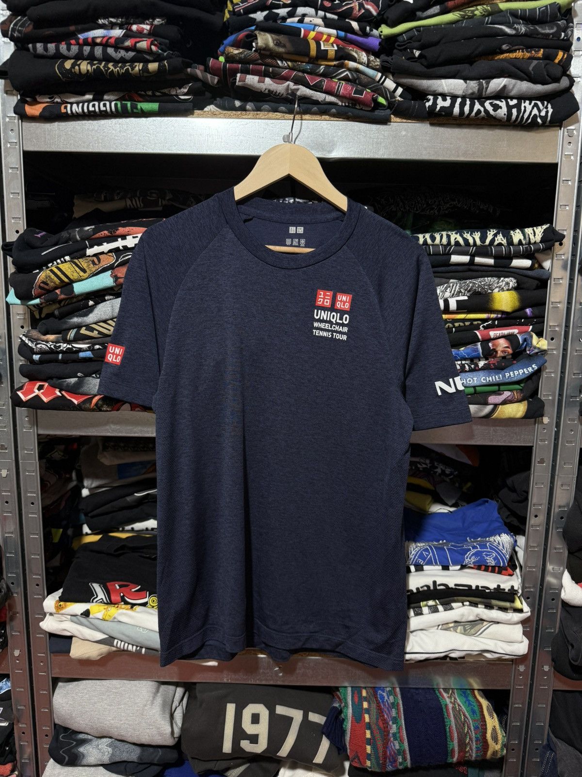 Uniqlo Rare Uniqlo Wheelchair Tennis Tour ITF Sport T-Shirt Size US M / EU 48-50 / 2 - 1 Thumbnail