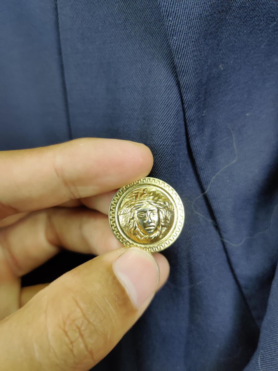 Versace Vintage Gianni Versace Couture Double Breasted Blazer Size US L / EU 52-54 / 3 - 12 Thumbnail