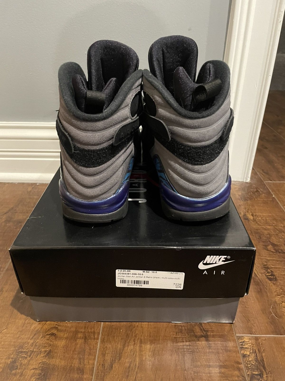 Jordan Brand Jordan 8 Retro Aqua (2025) Size US 10 / EU 43 - 5 Thumbnail