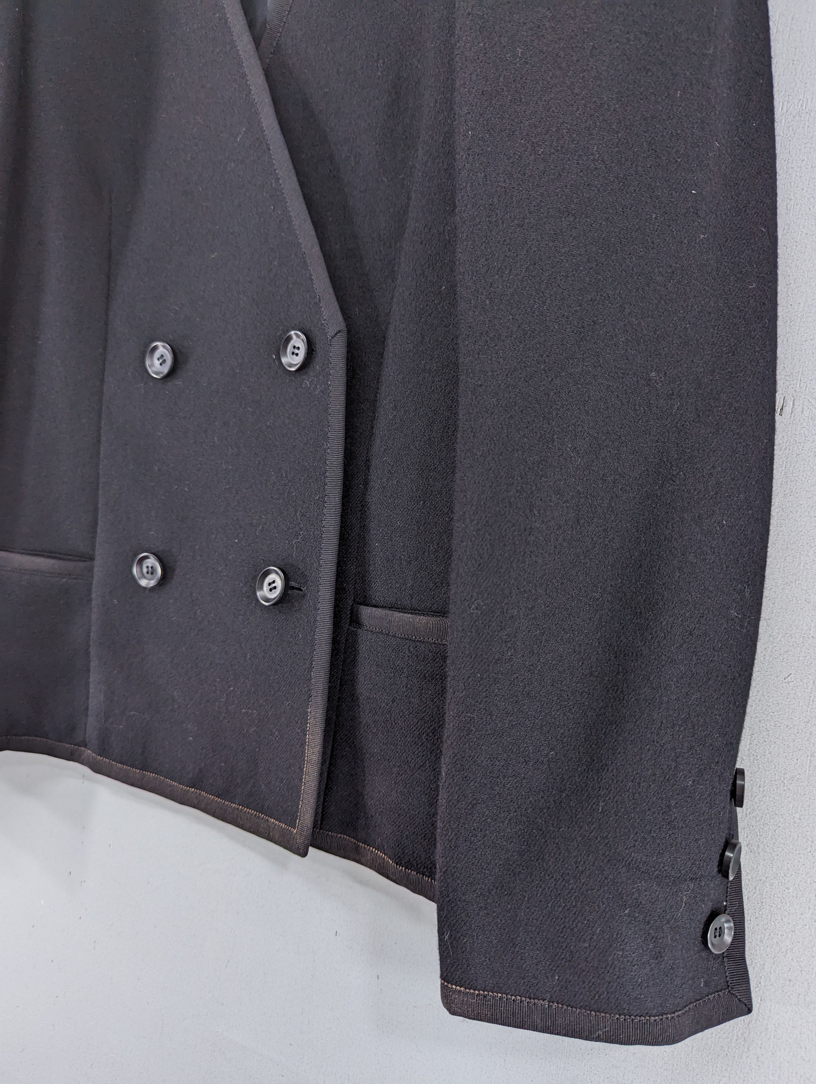Givenchy Givenchy Hi Formal Wool Crop Coat Blazer Jacket Size XL / US 12-14 / IT 48-50 - 5 Thumbnail